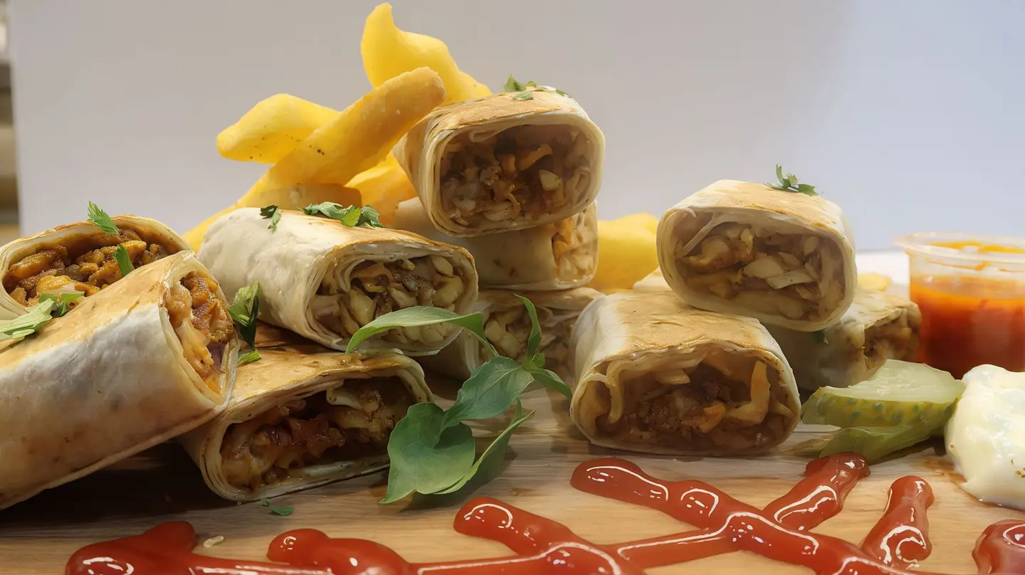 عربي شاورما لحم وسط