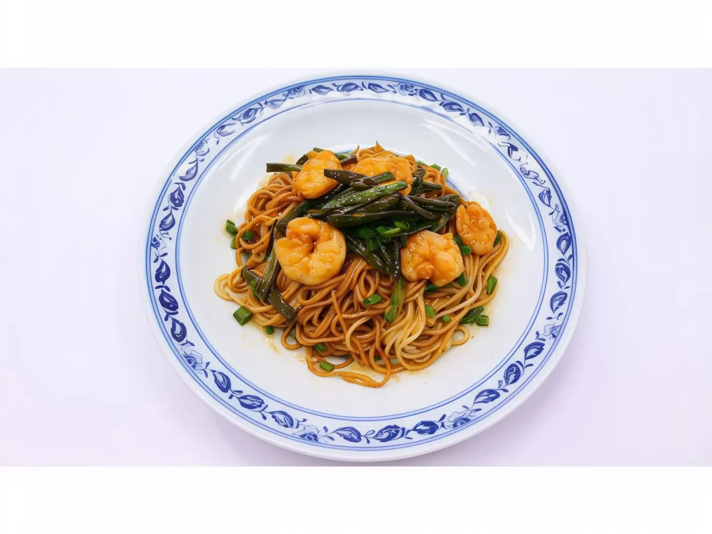 Noodles Tossed With Scallion Oil