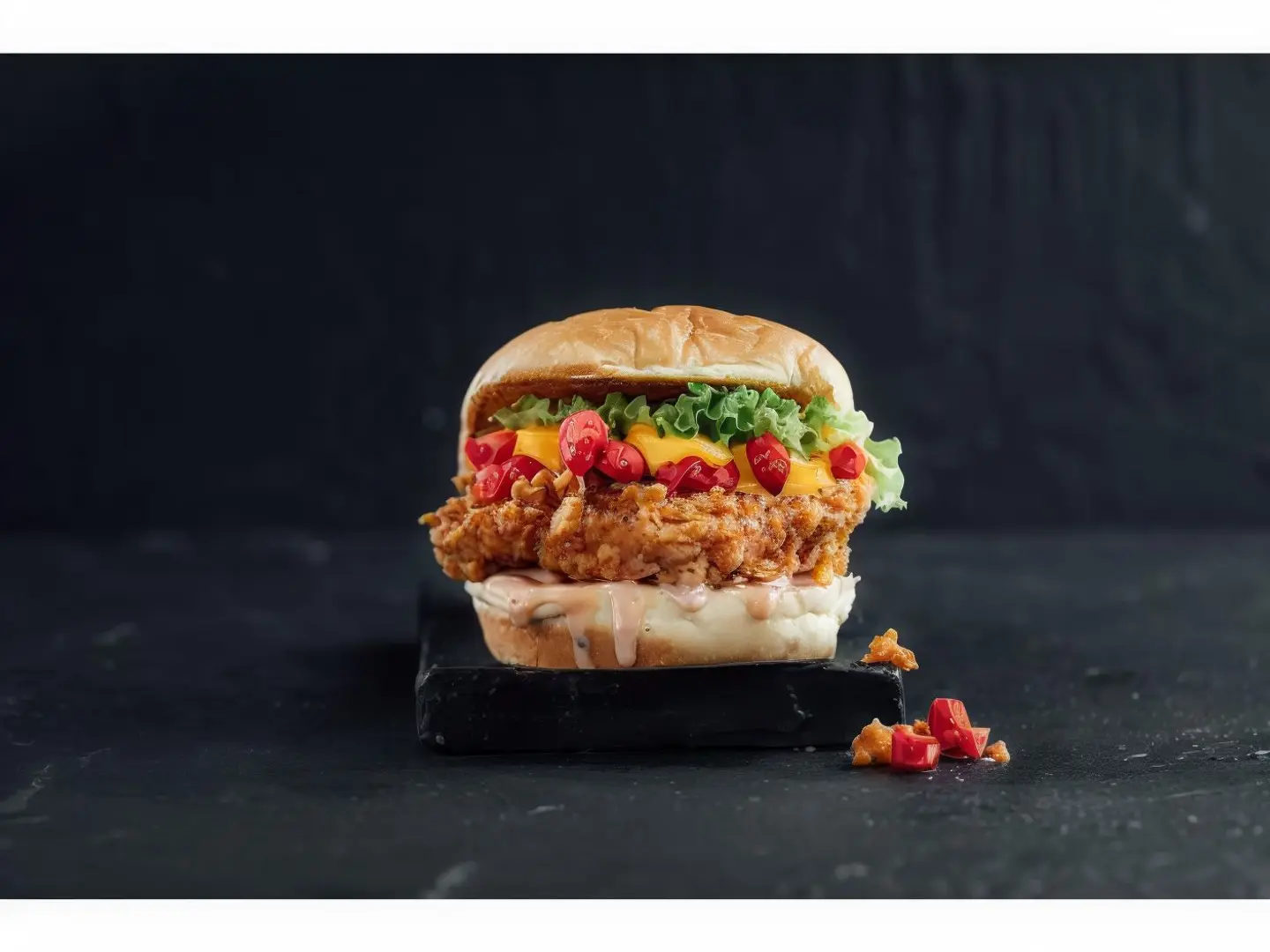 كرانشي تشيكن برجر