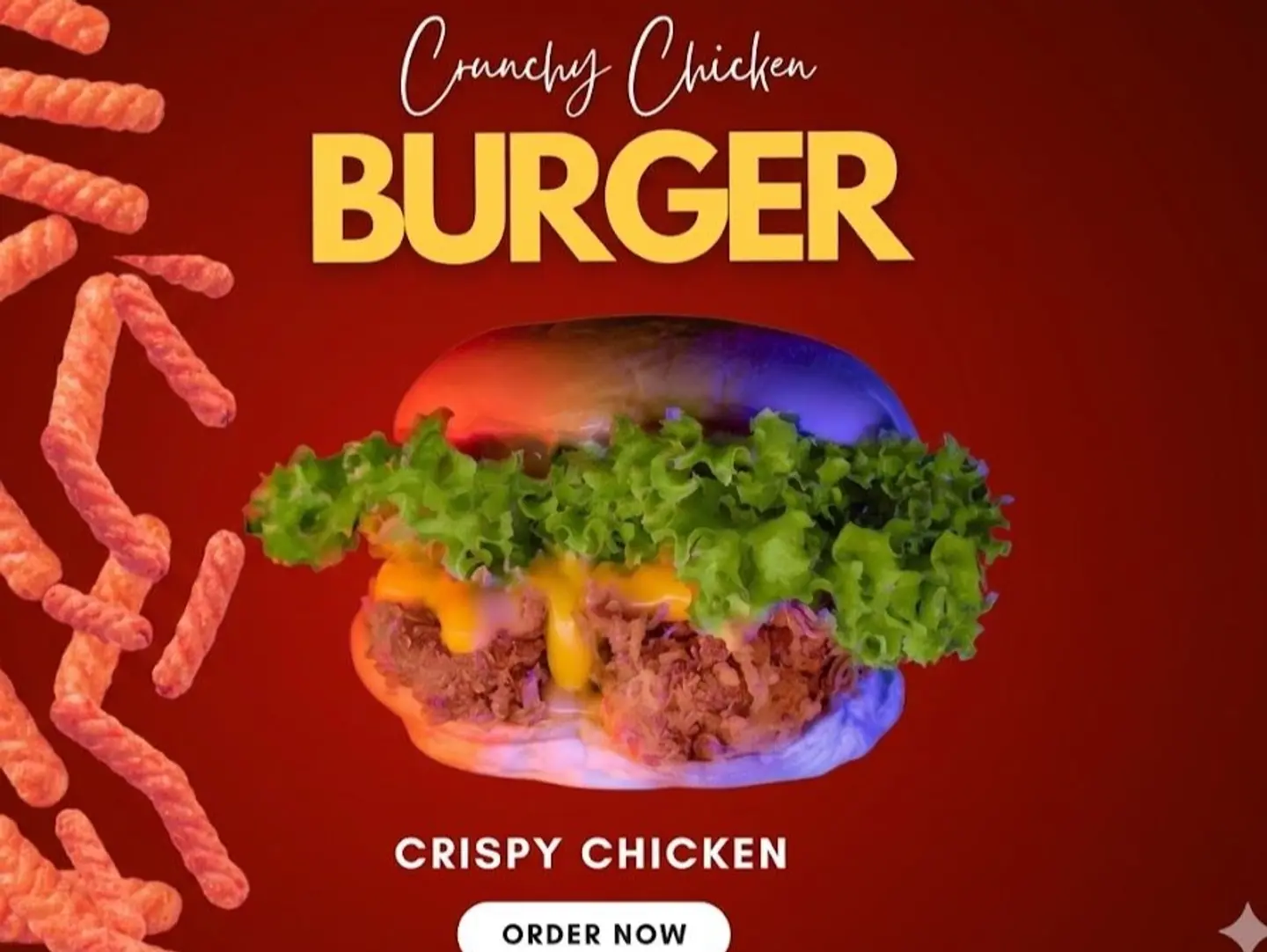 Crunchy Chicken Burger