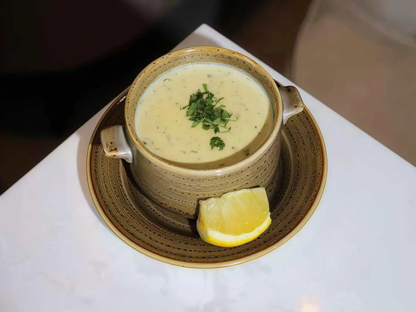 شوربة الدجاج التايلاندية