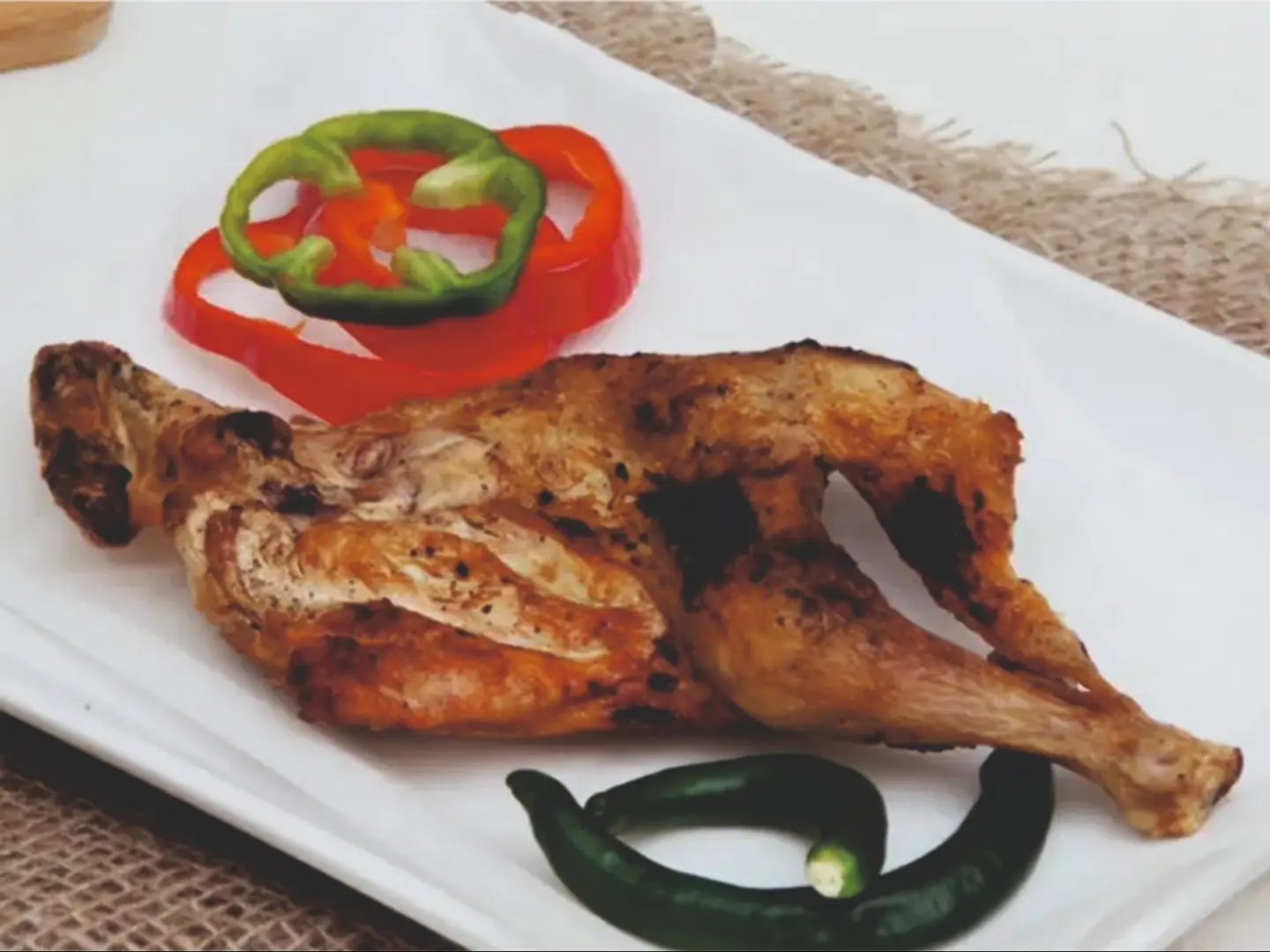 نص دجاج مظبي سادة