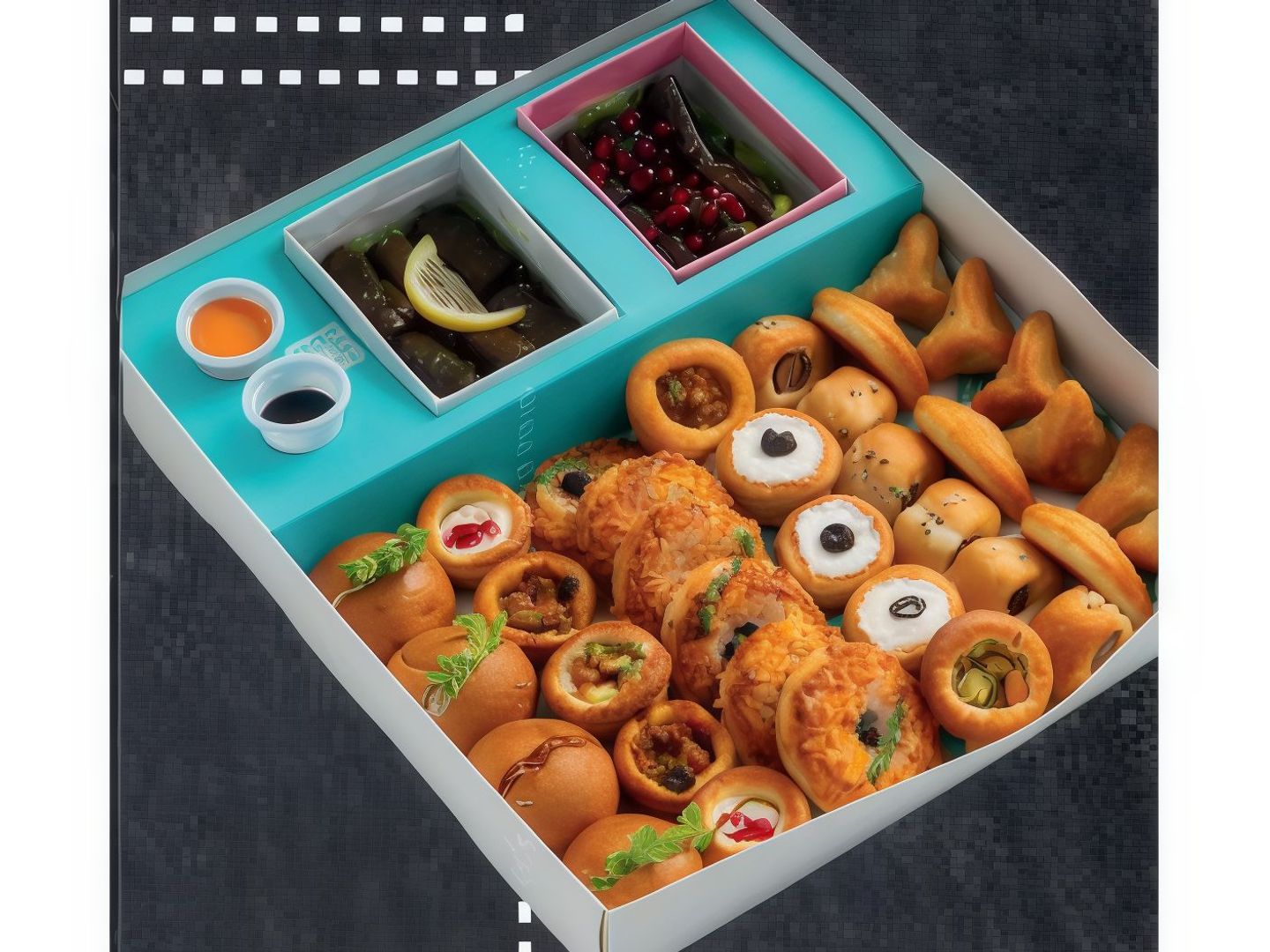 Small Box Of Saudi Pastries