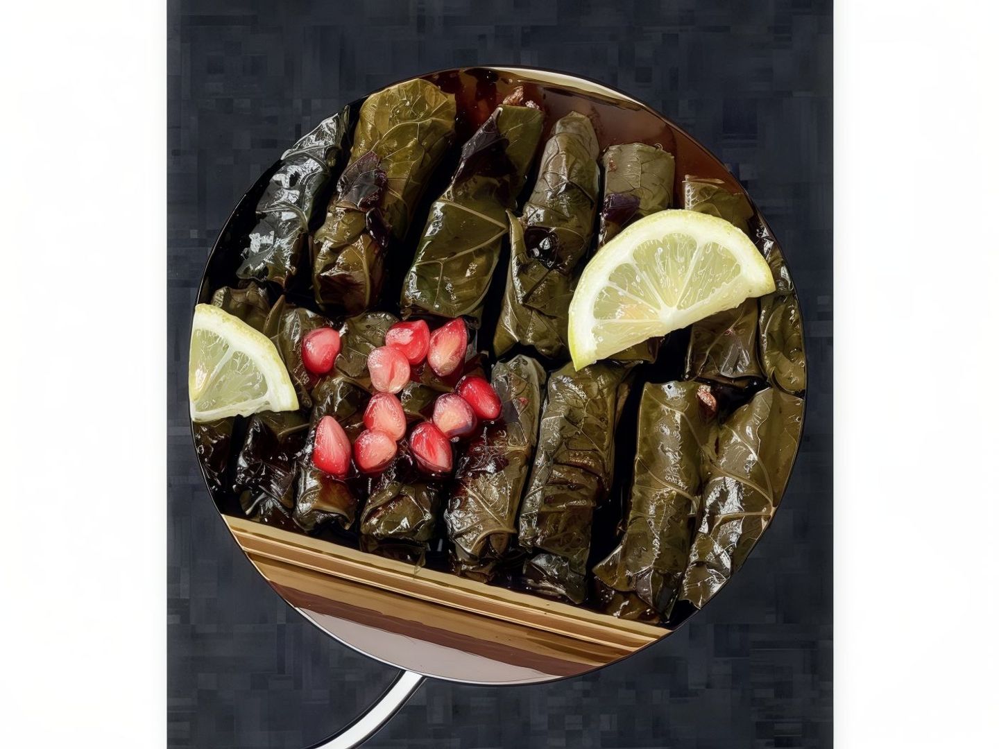 Plate Of Grape Leaves
