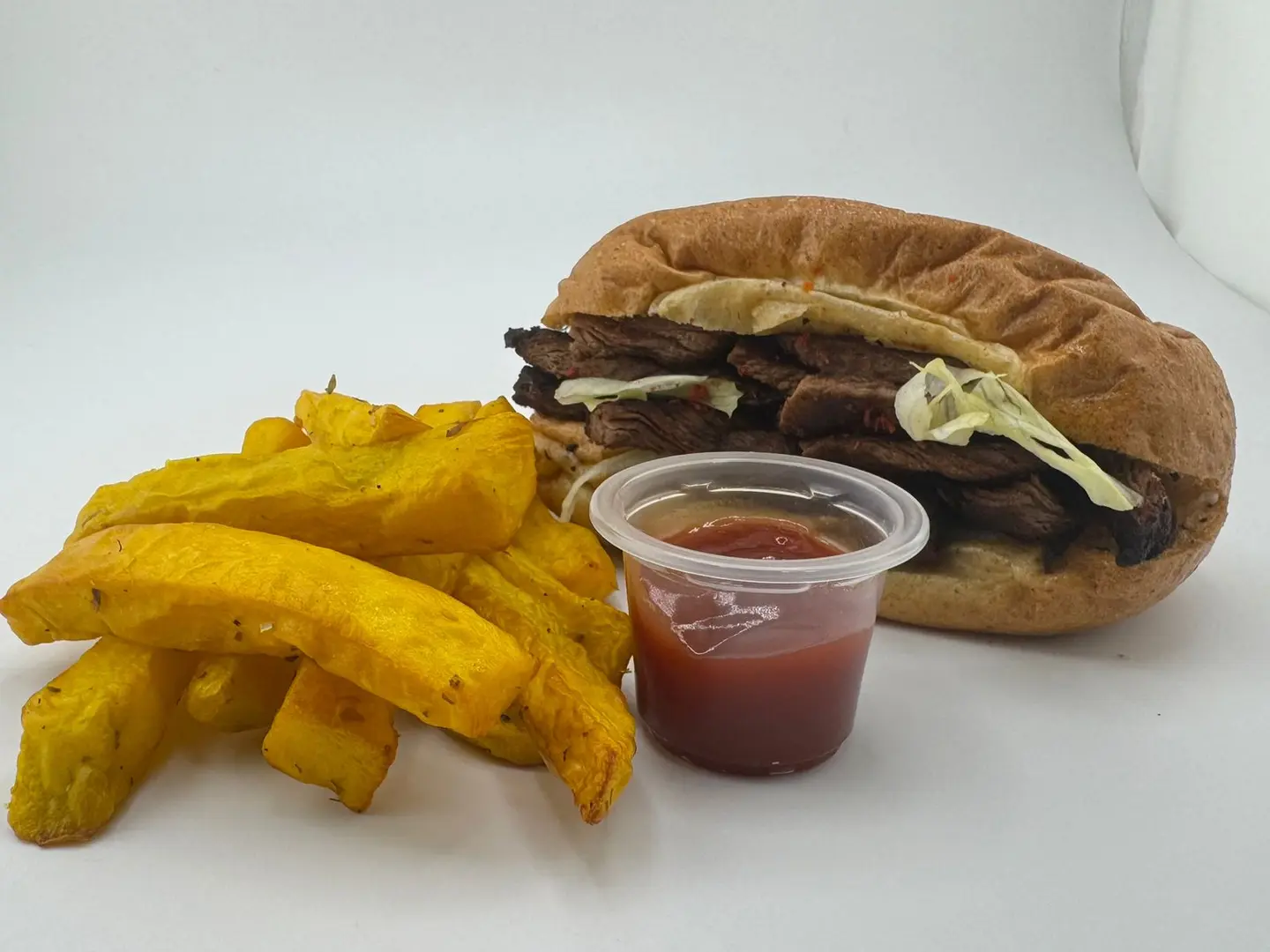 وجبة مني شاورما لحم