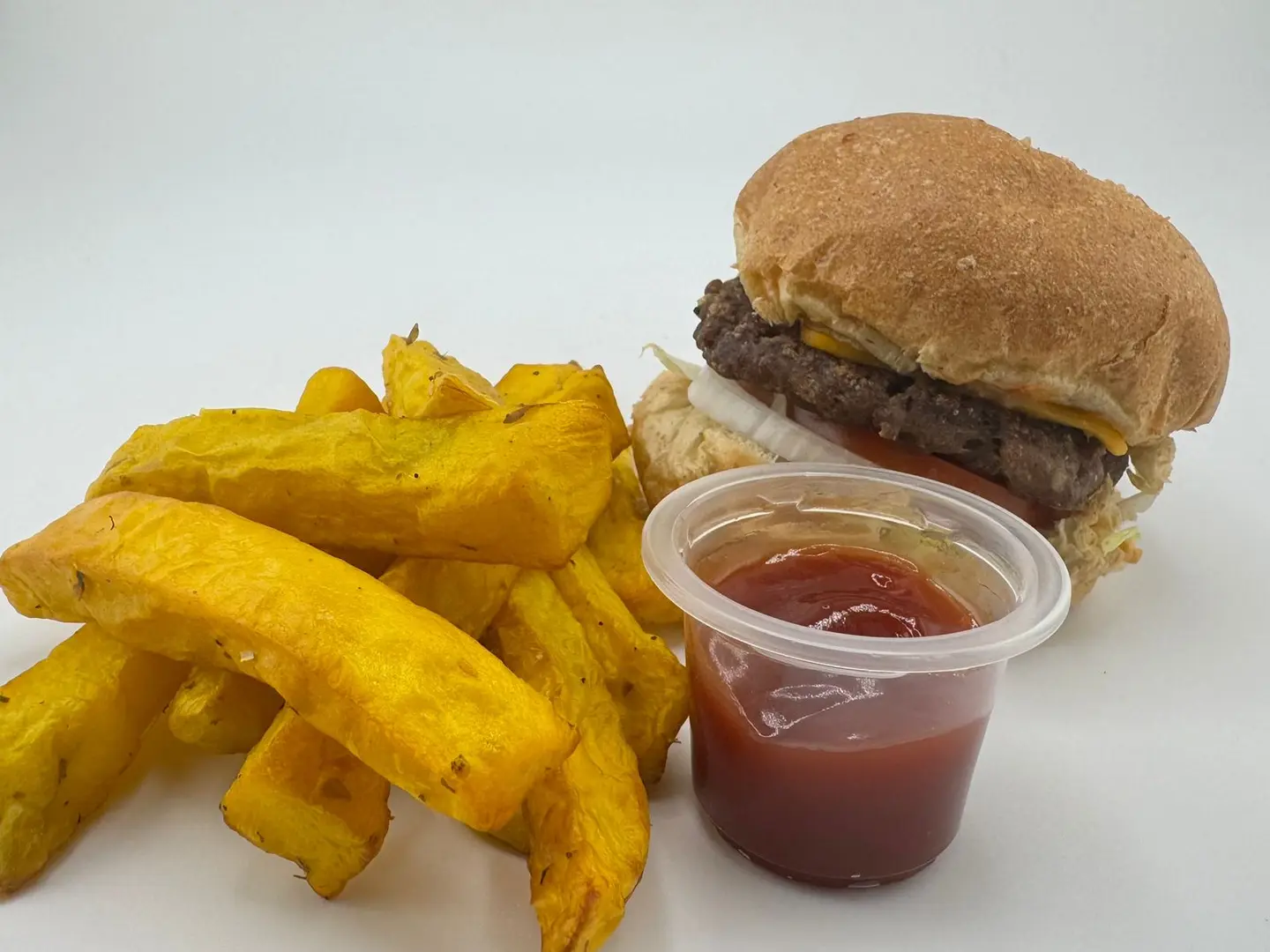 وجبة مني برغر لحم