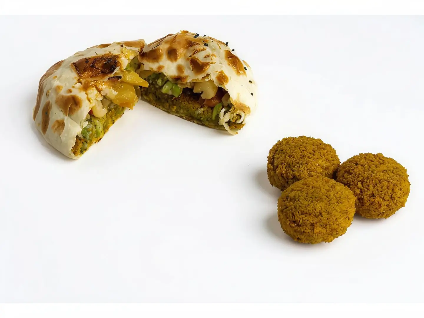 فطيرة فلافل