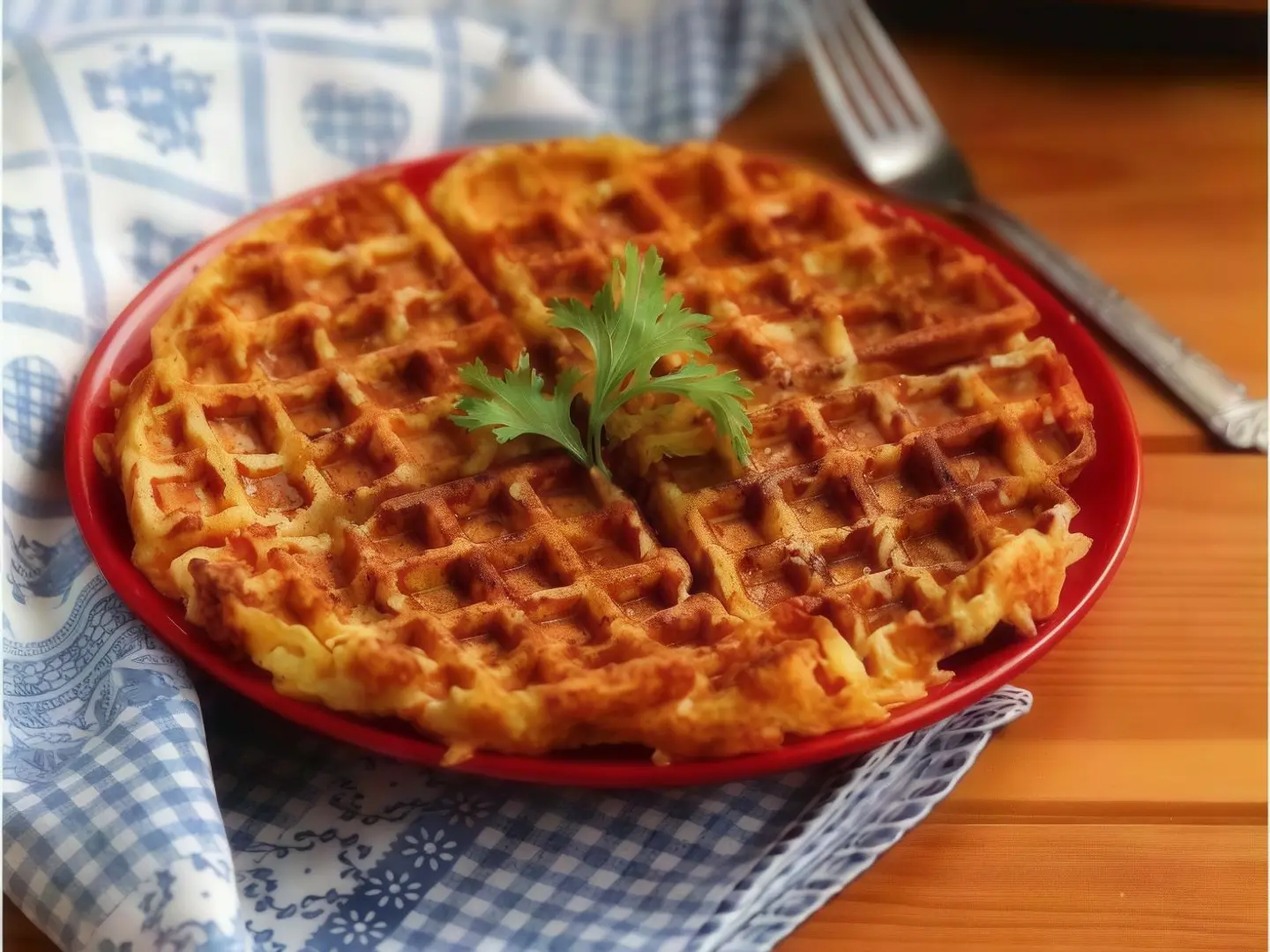 Sweet Potato Waffle