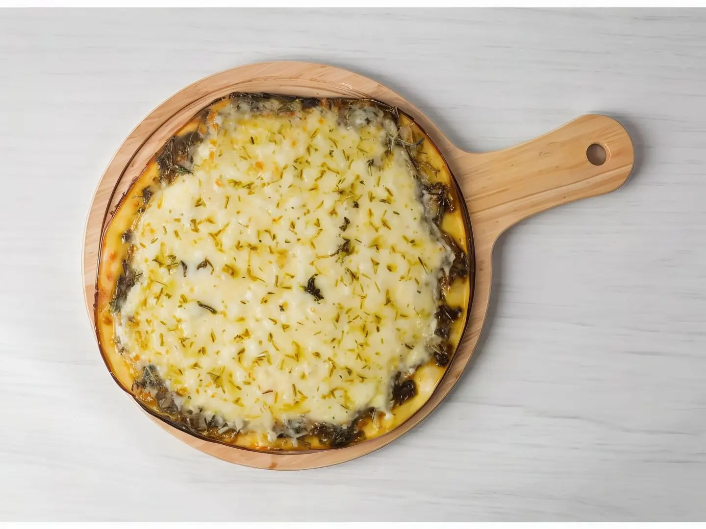 منقوشة زعتر مع الجبنة