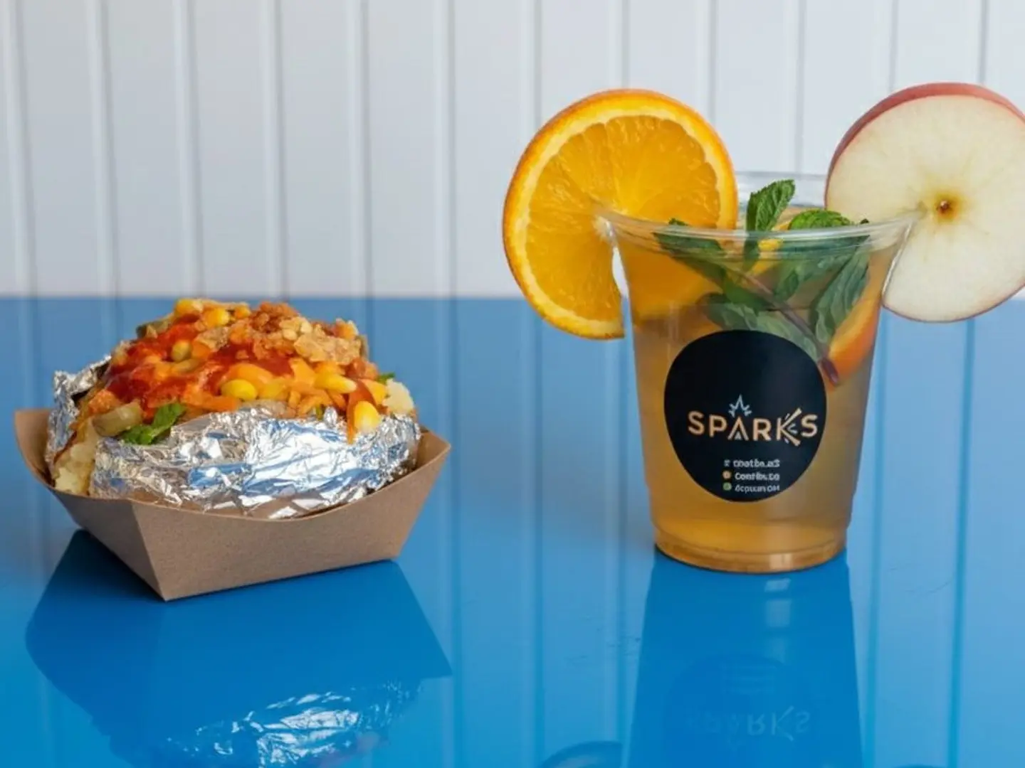 وجبة البطاطس المشوي