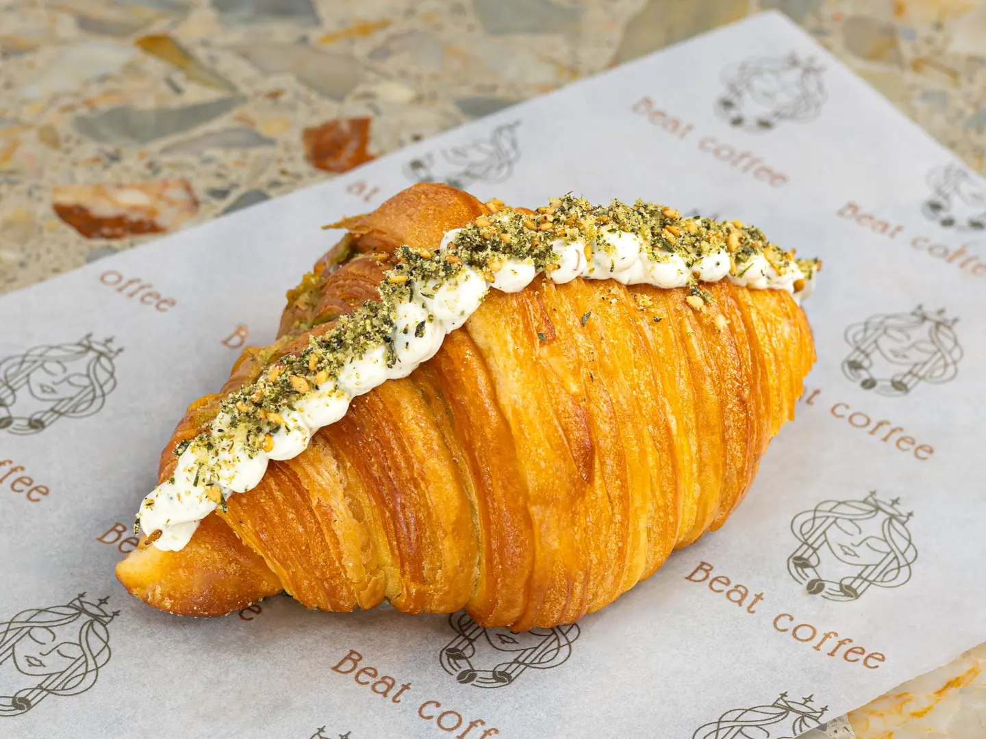 Labneh Croissant With Thyme