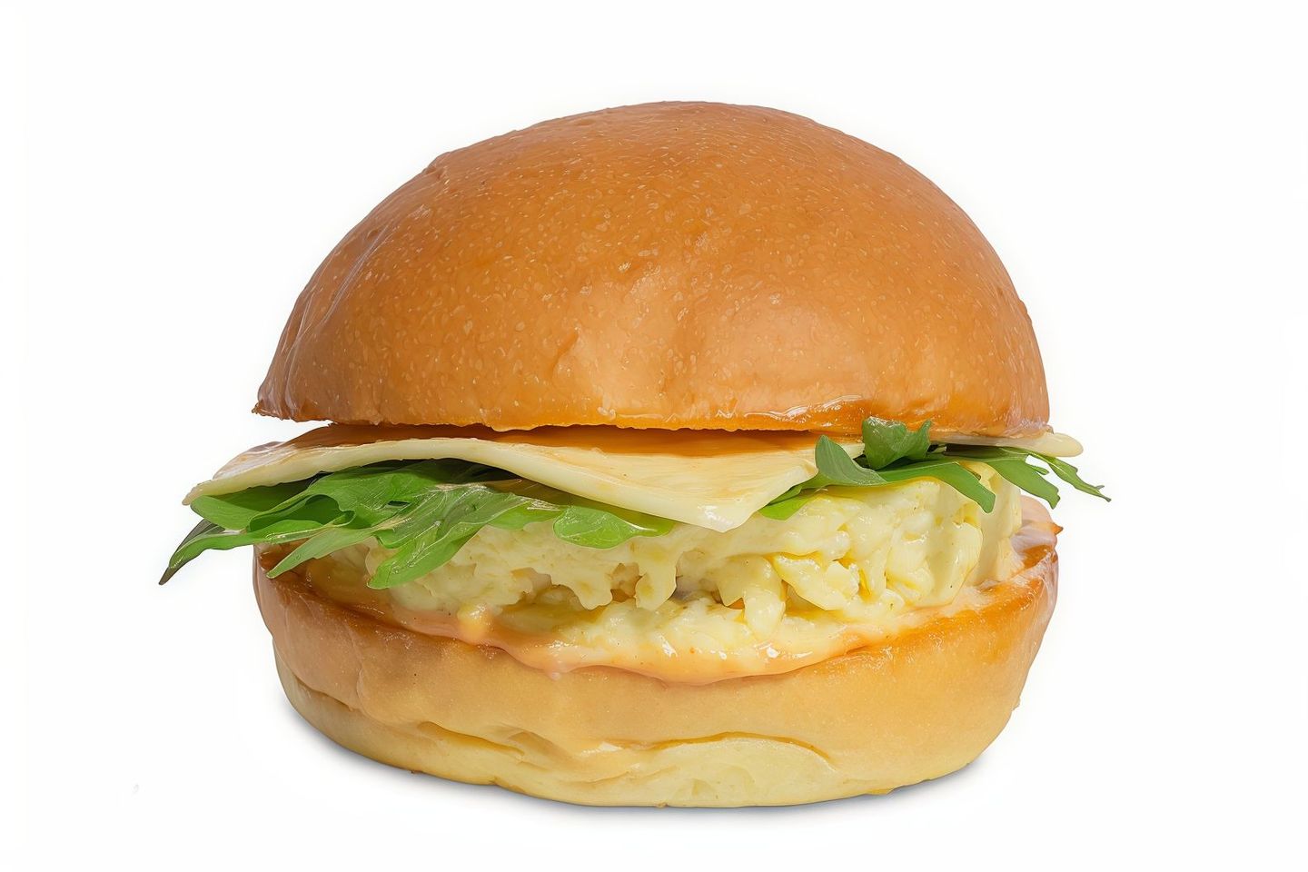 Scrambled Egg And Cheese Bun