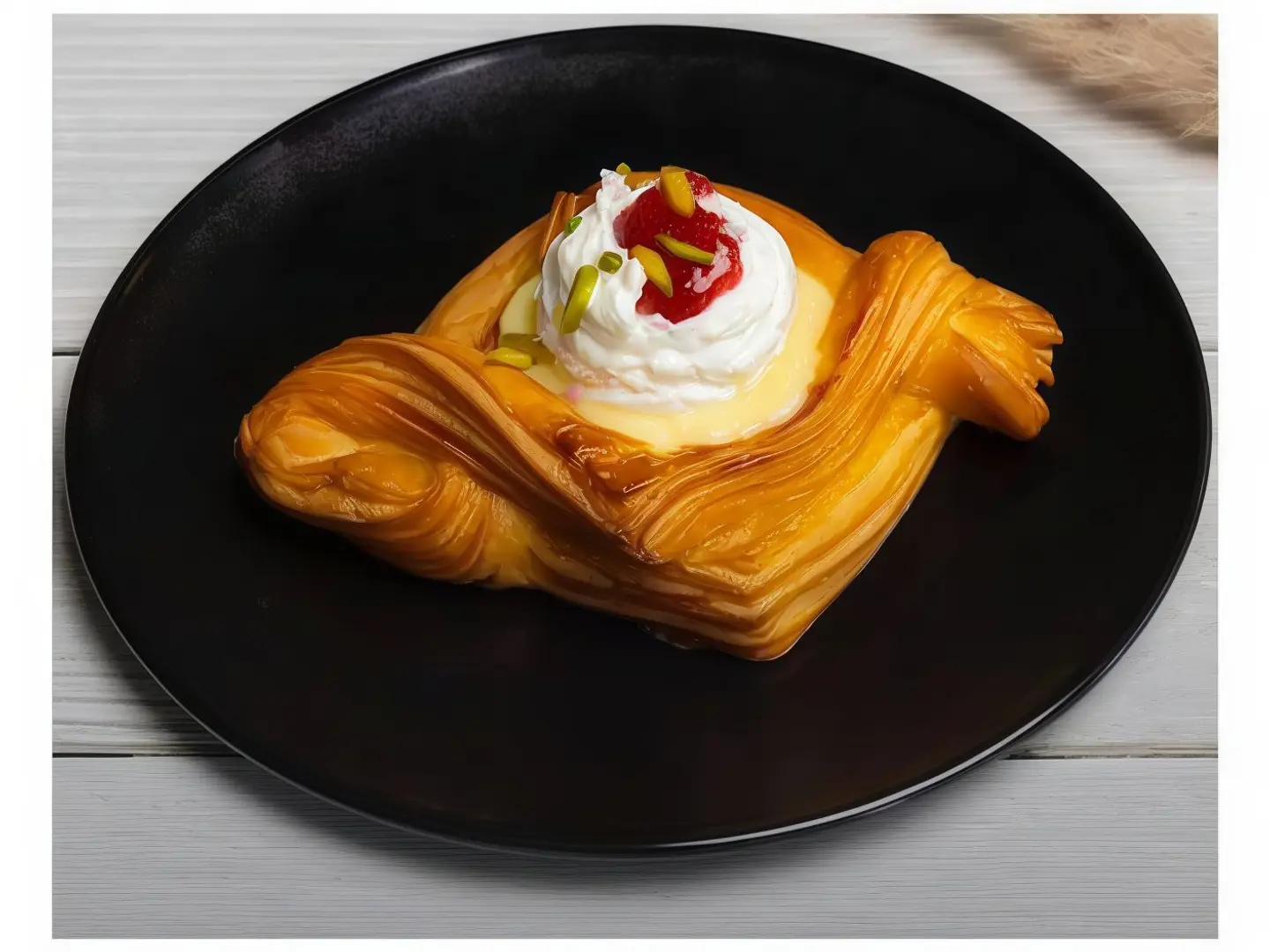 Custard Raspberry Danish