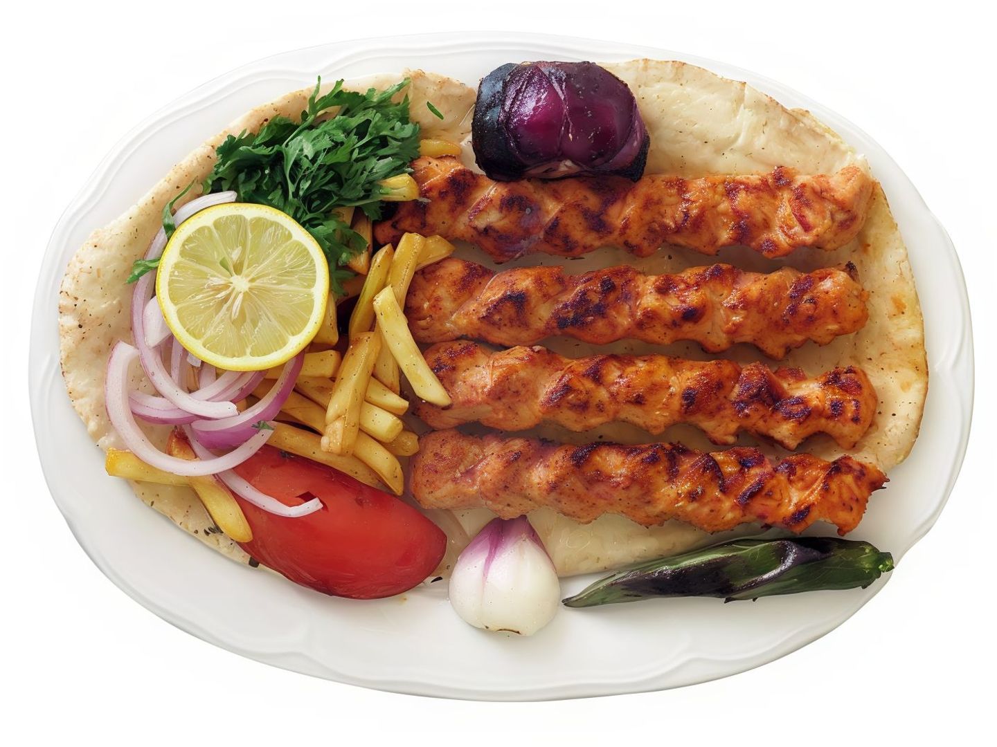 Chicken Kebab Dish