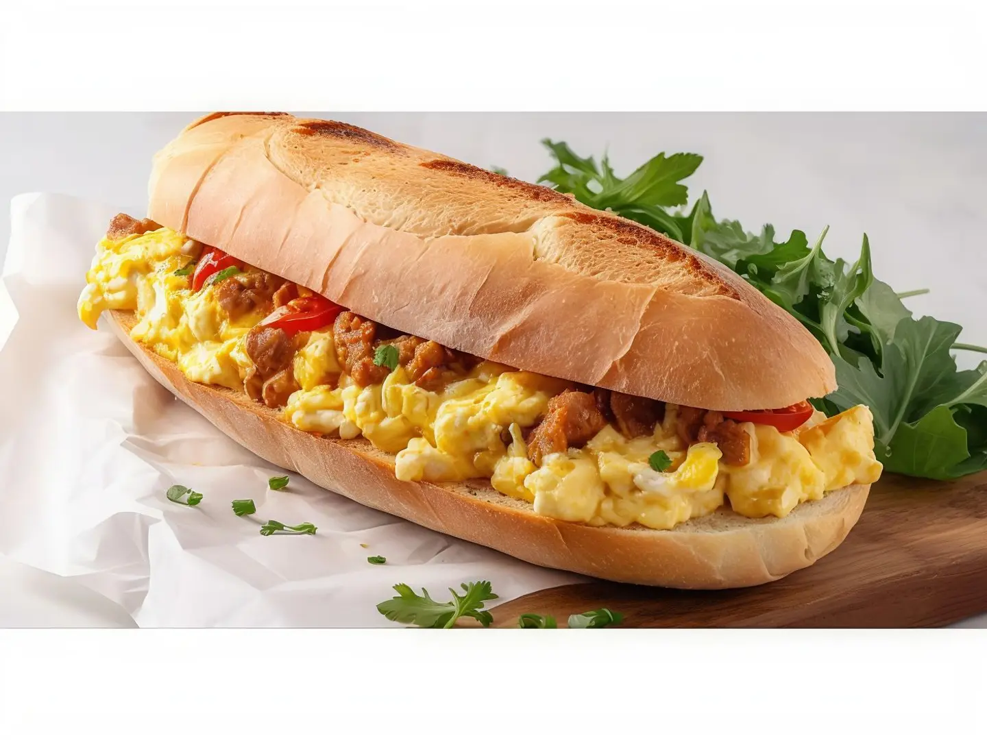 Shakshuka Kudu Sandwich