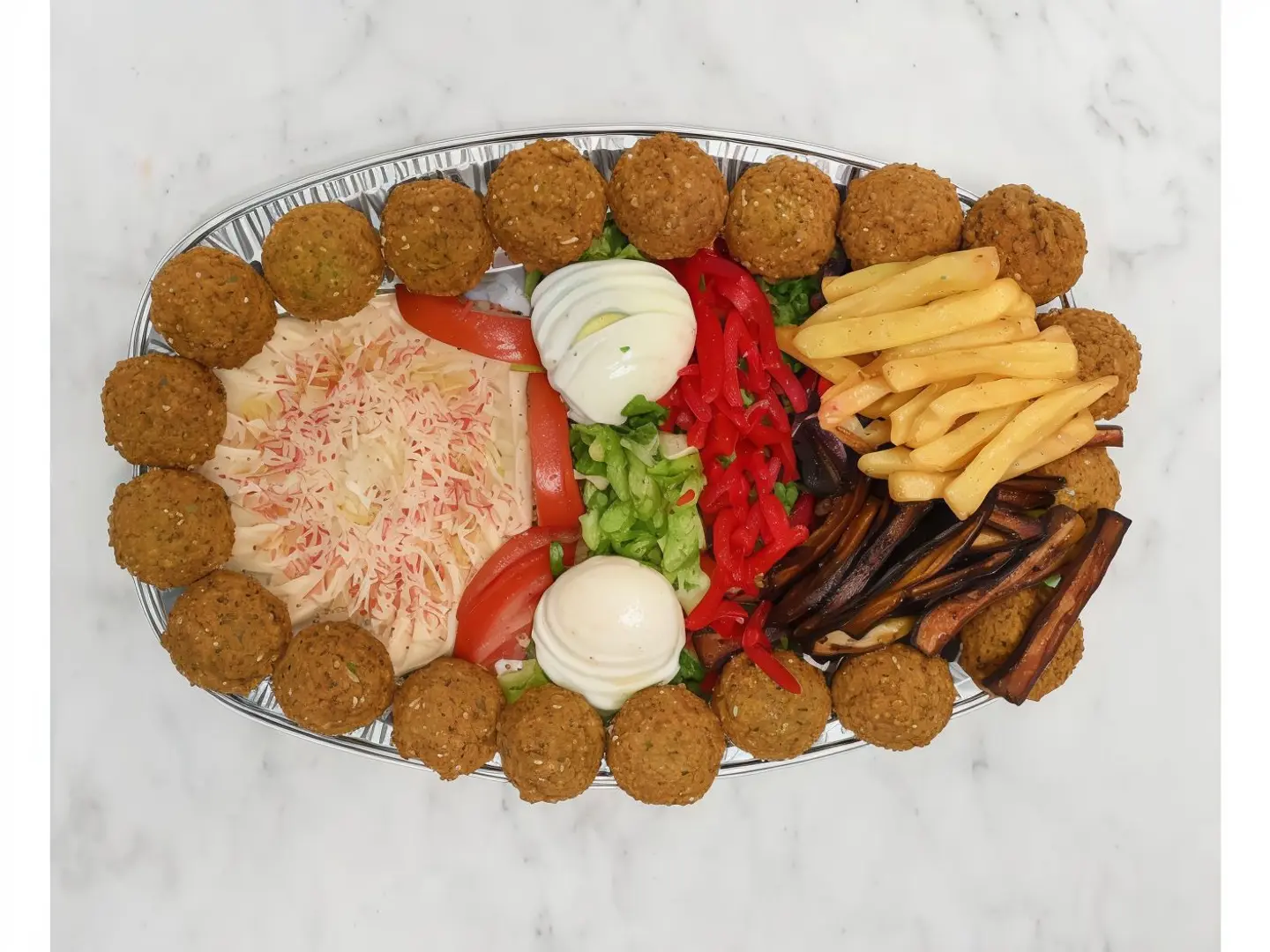Mixed Falafel Dish