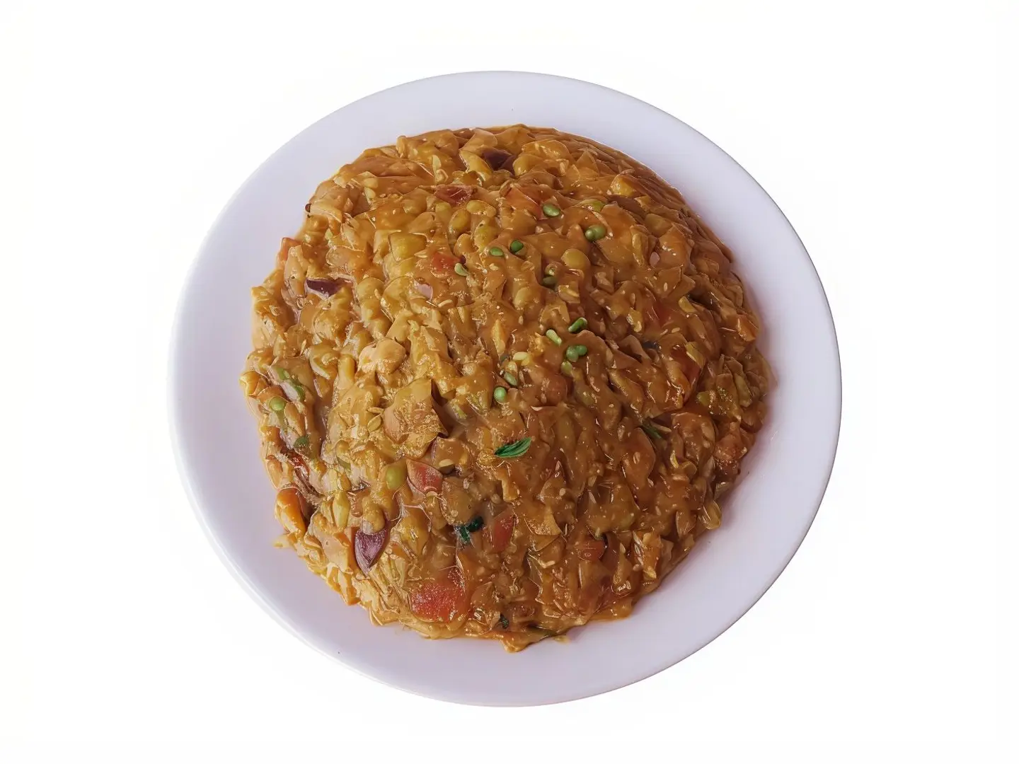 Tuna With Peas Dish
