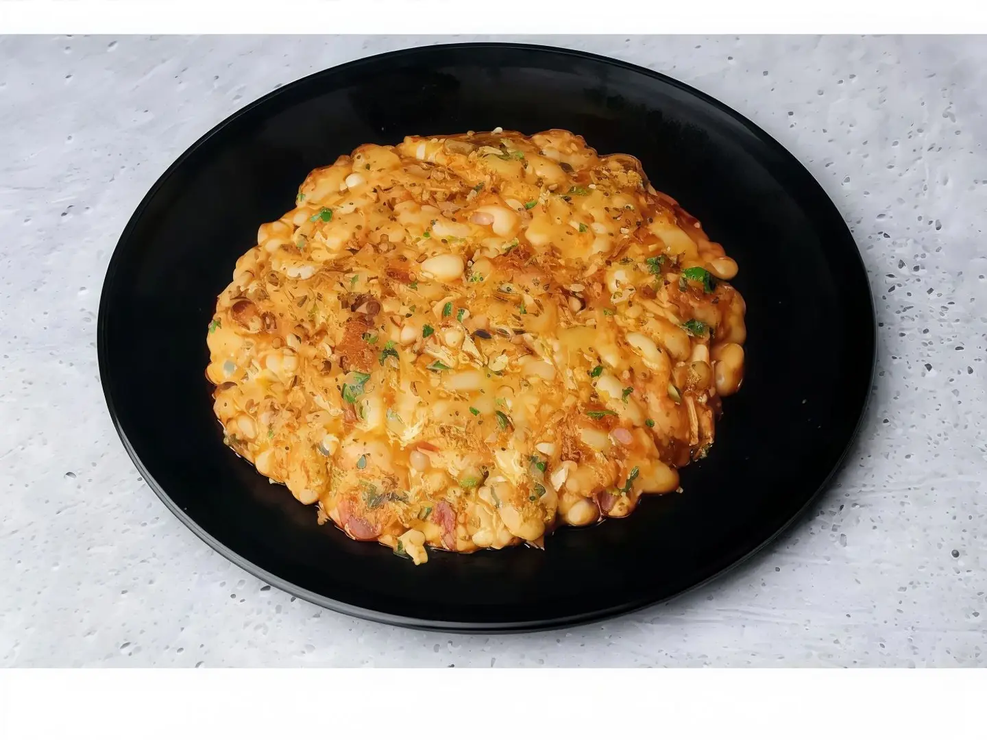 Beans With Egg Dish