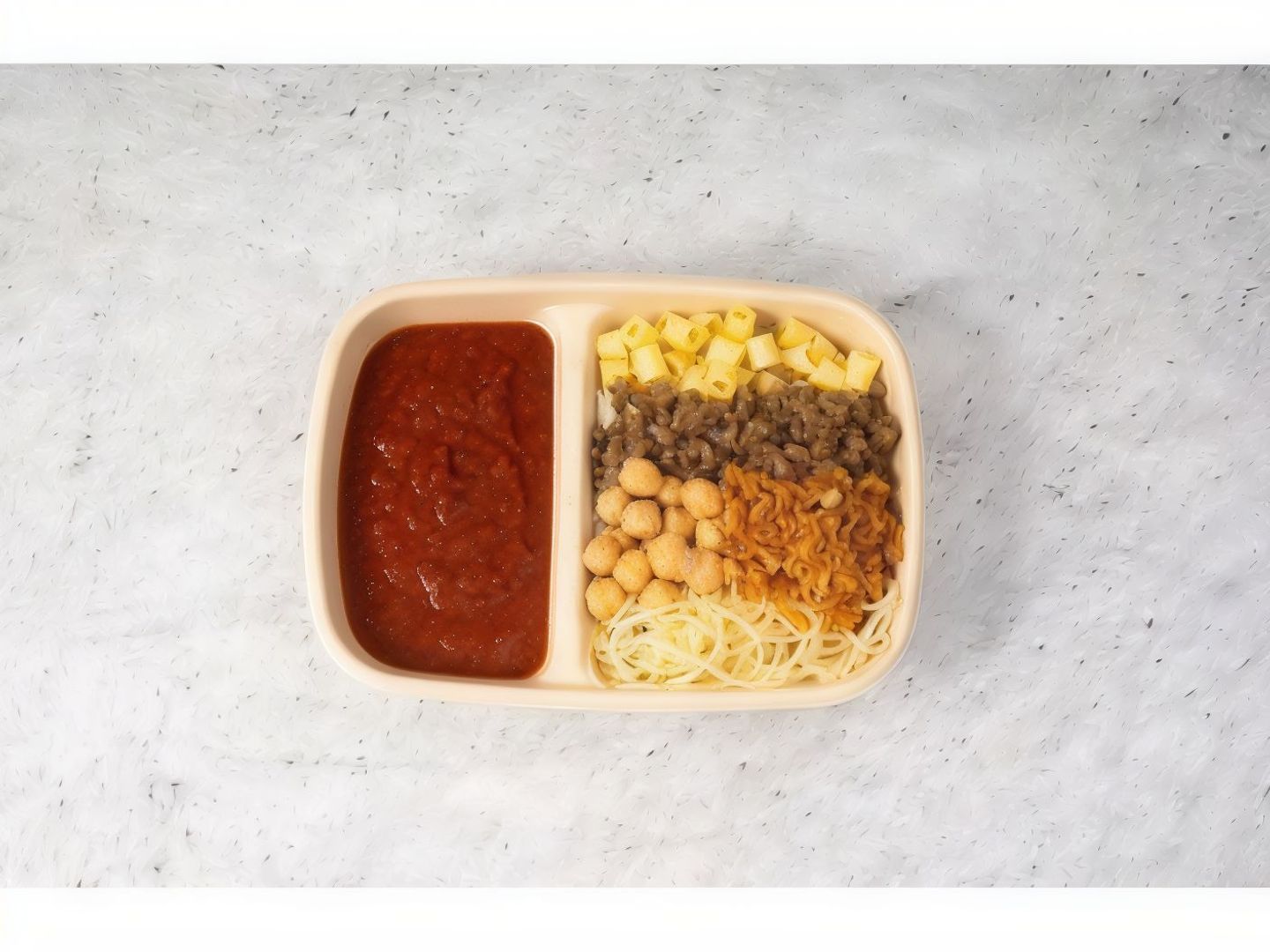 Koshary With Shawarma