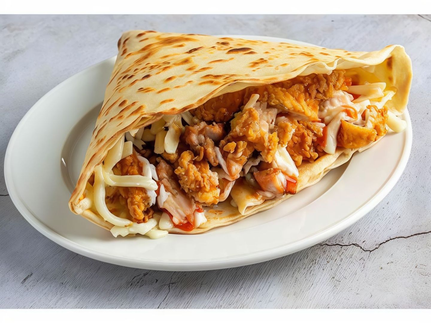 Chicken Mix Crepe