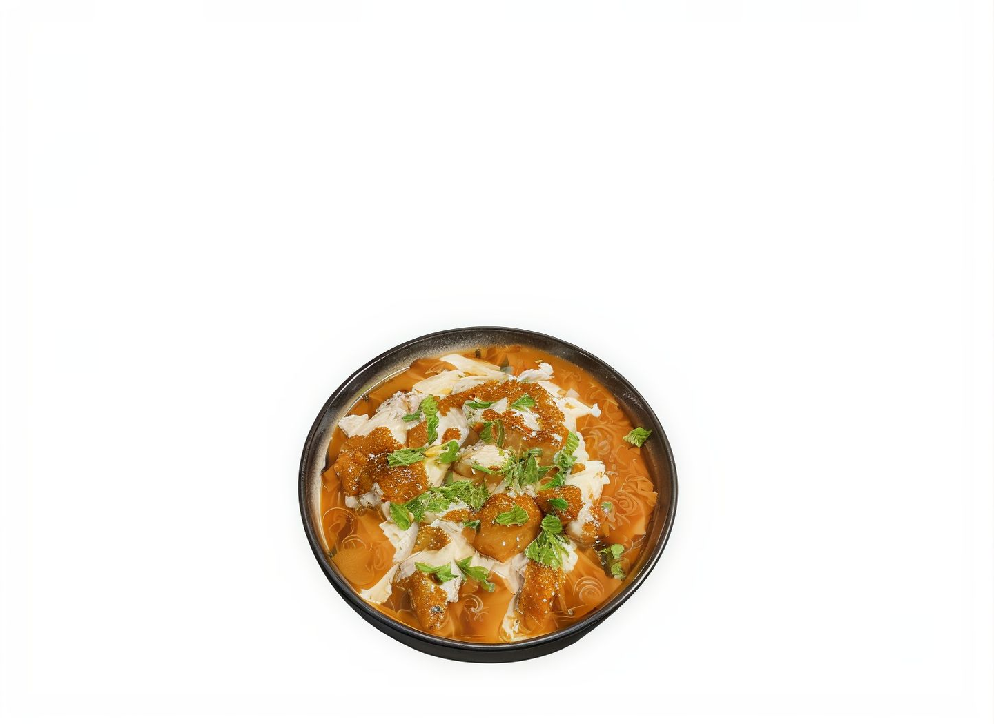 مرق دجاج مع الخبز