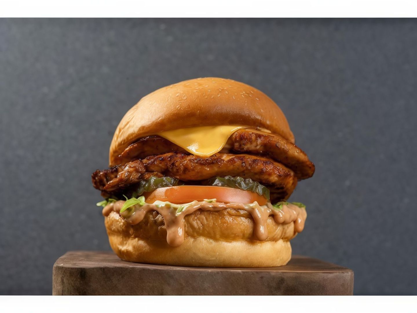Grilled Chicken Burger