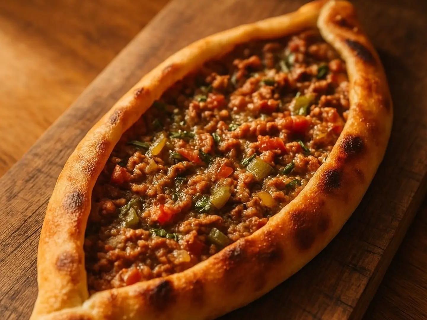 Meat And Cheese Manakish