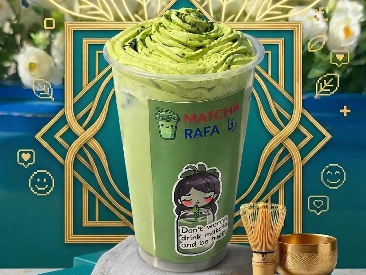 Matcha Foam Small