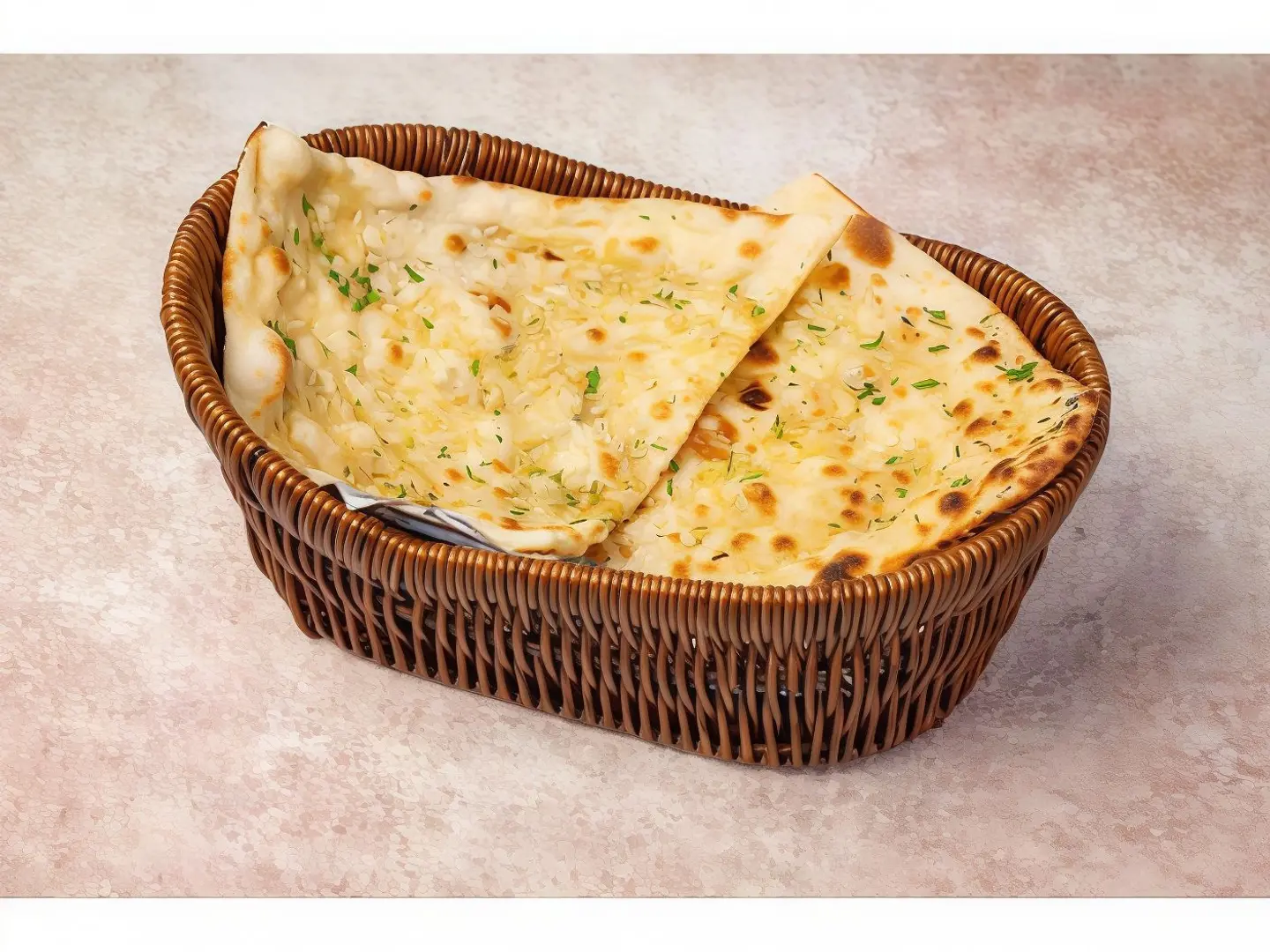 خبز نان بالثوم