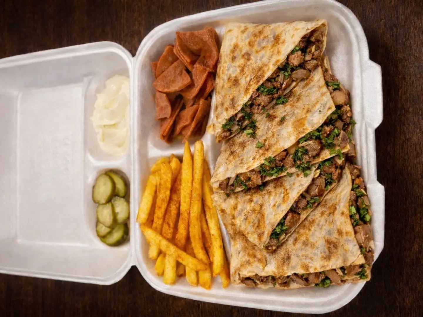 شاورما لحم المربعه