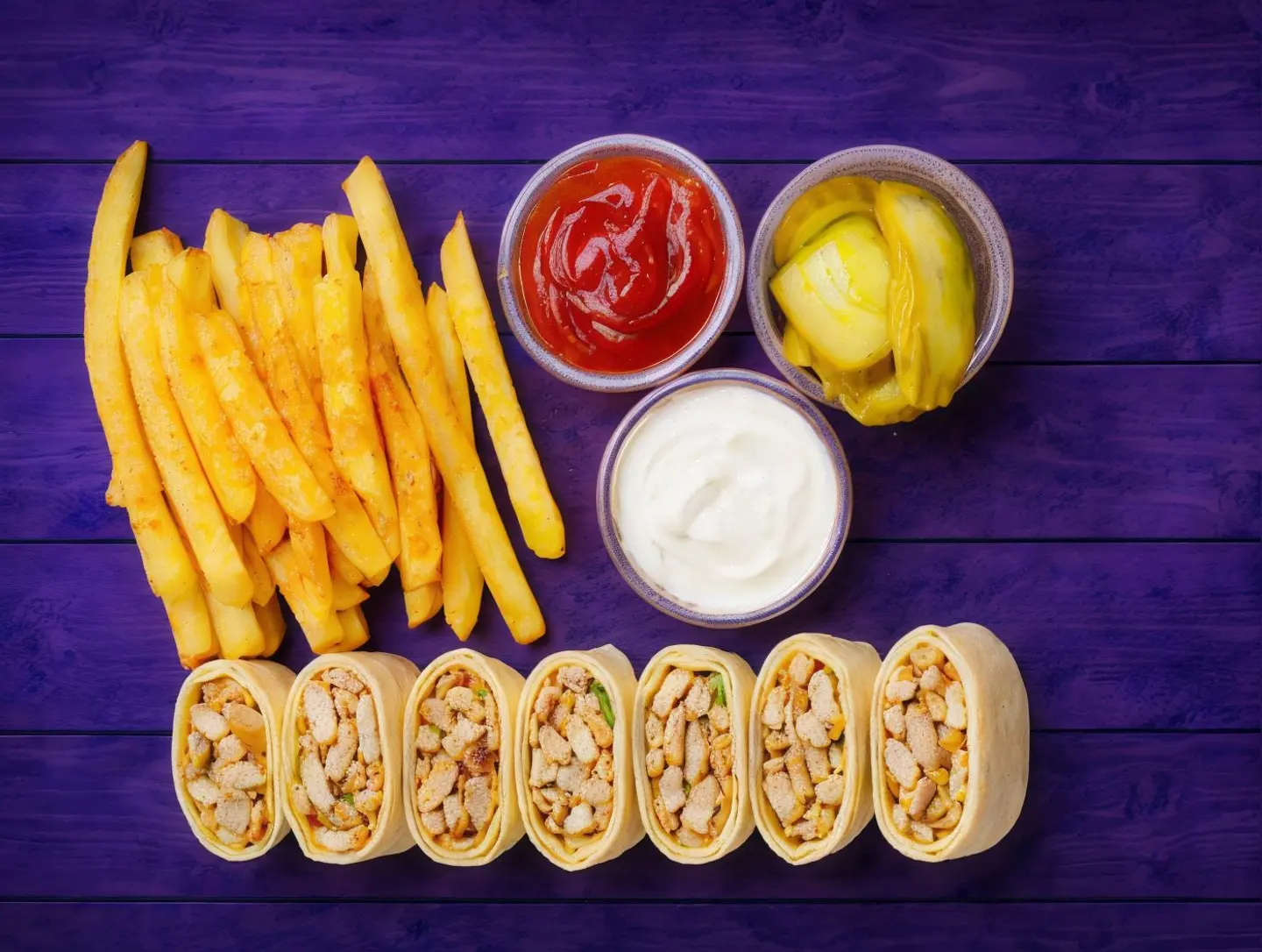 شاورما دجاج عربي