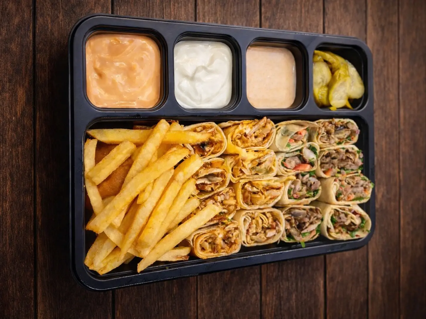 شاورما عربي لحم دبل