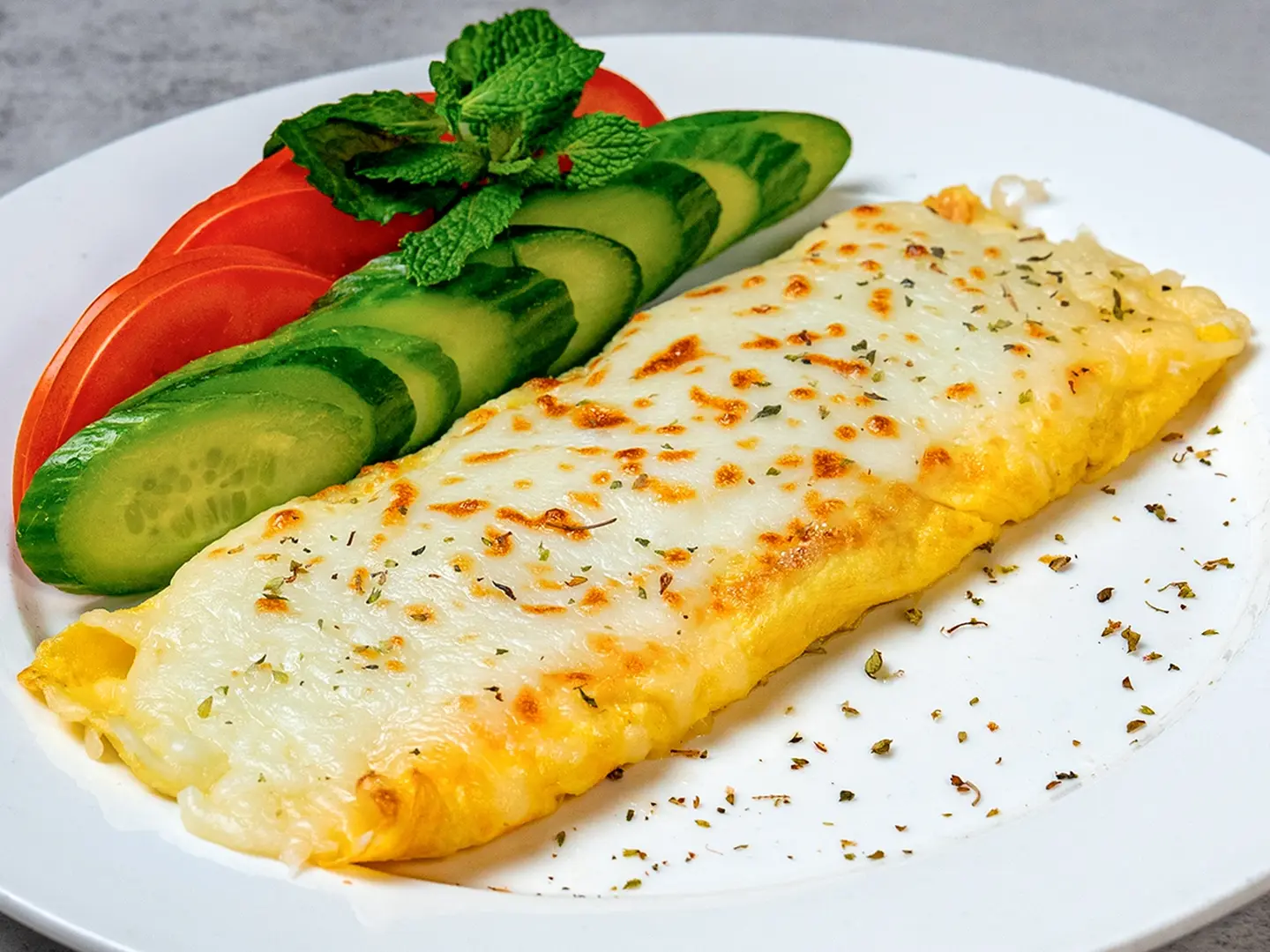 أومليت رول بالجبنة