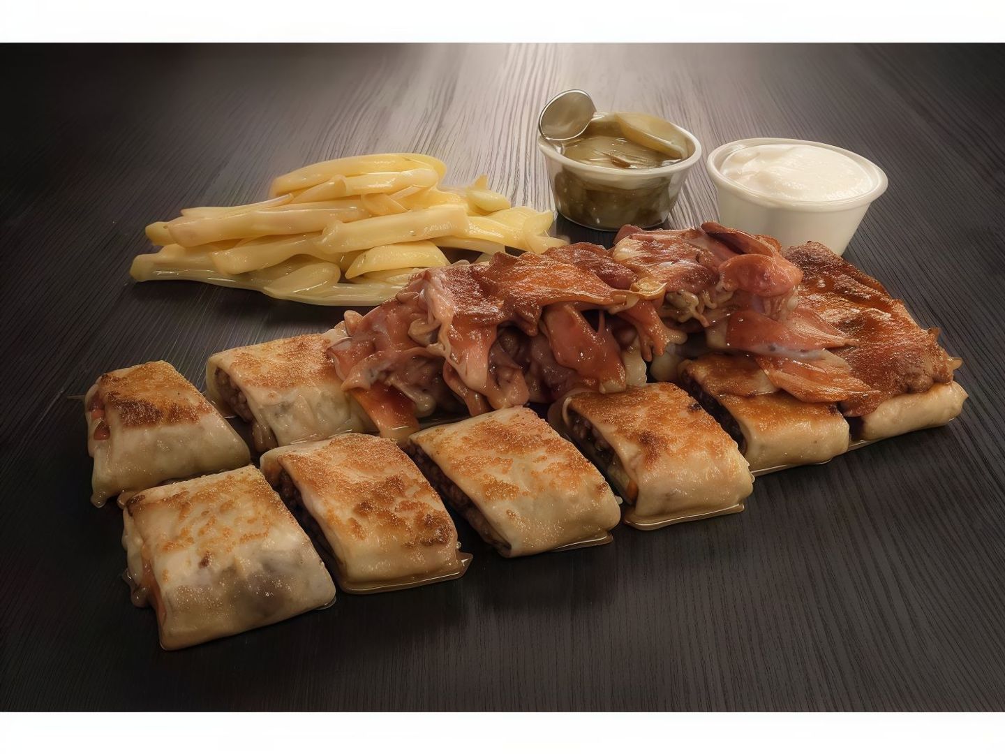 عربي لحم دبل بالجبن