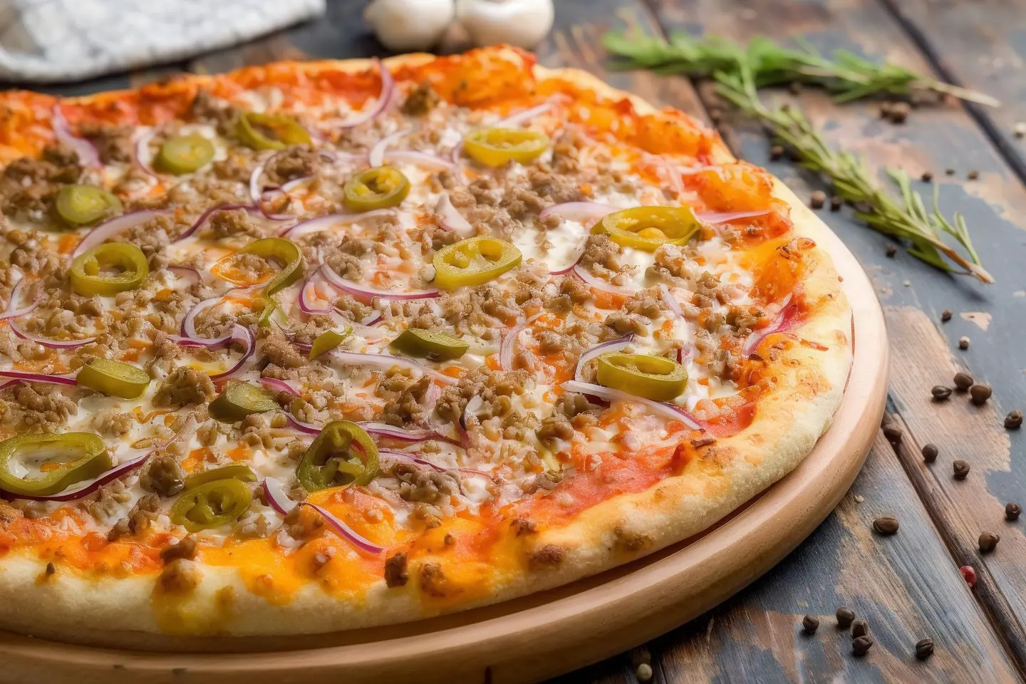 Mexican Mixed Pizza