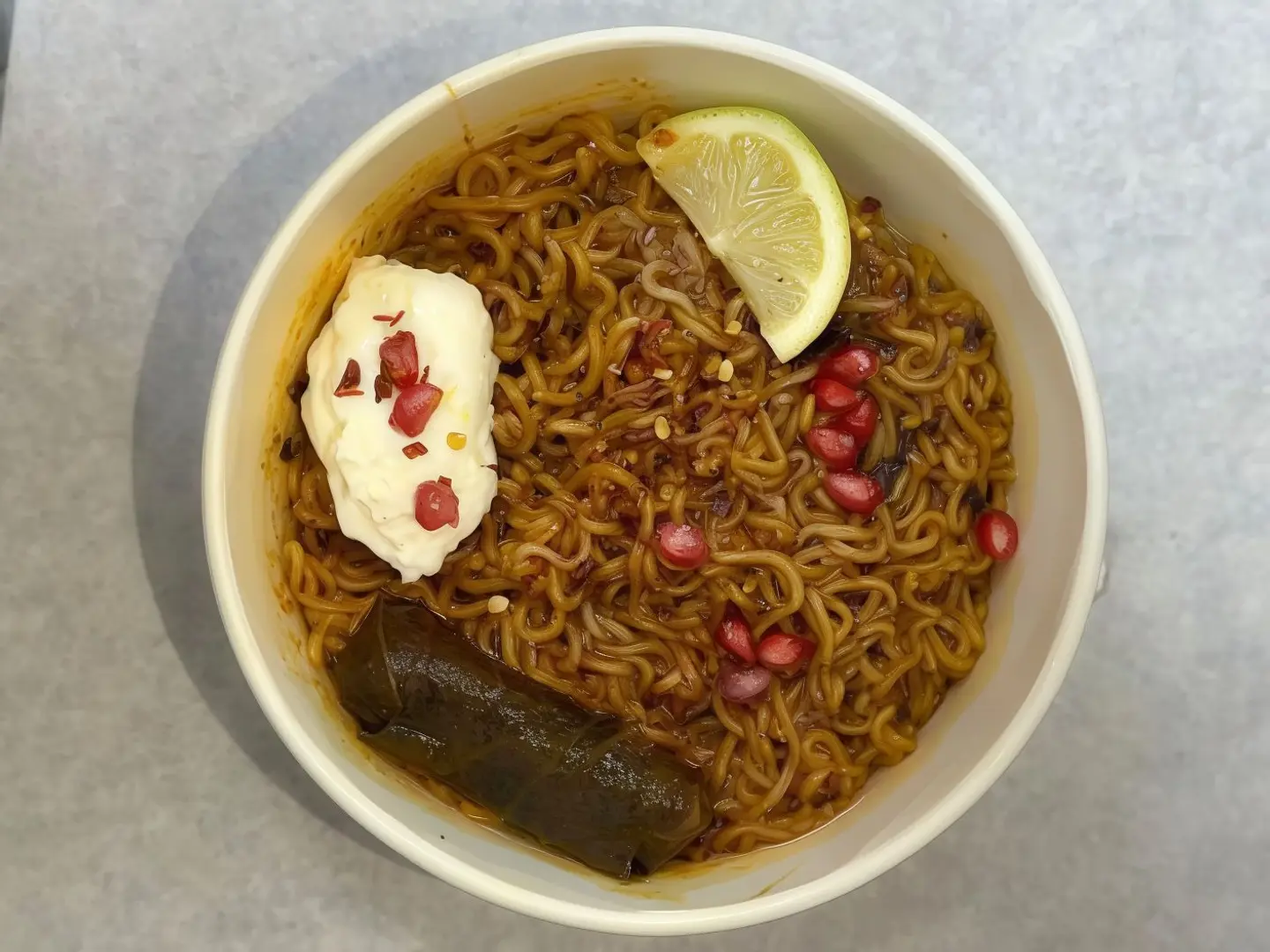 اندومي ورق عنب