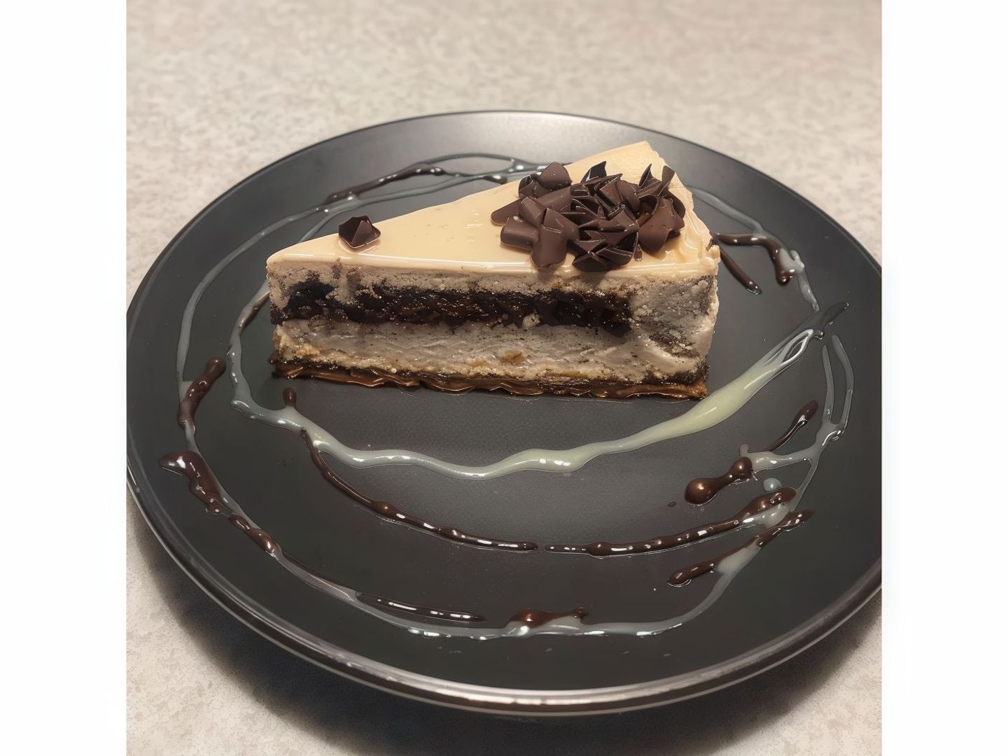 Crispy Coffee Cheesecake