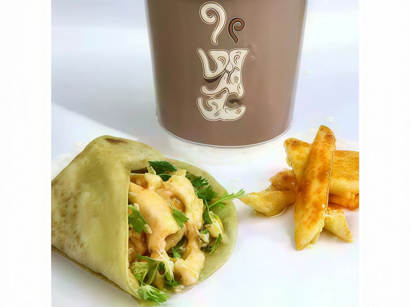 شباتي جبن مع عسل