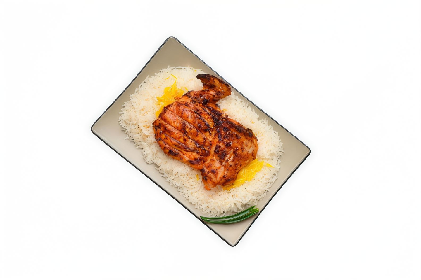 Half A Chicken On Coal - Plain