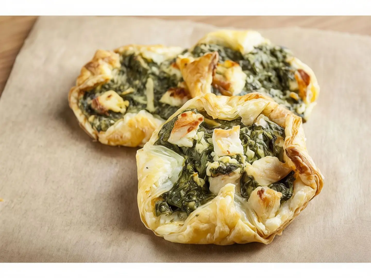 فطائر سبانخ بالجبنة