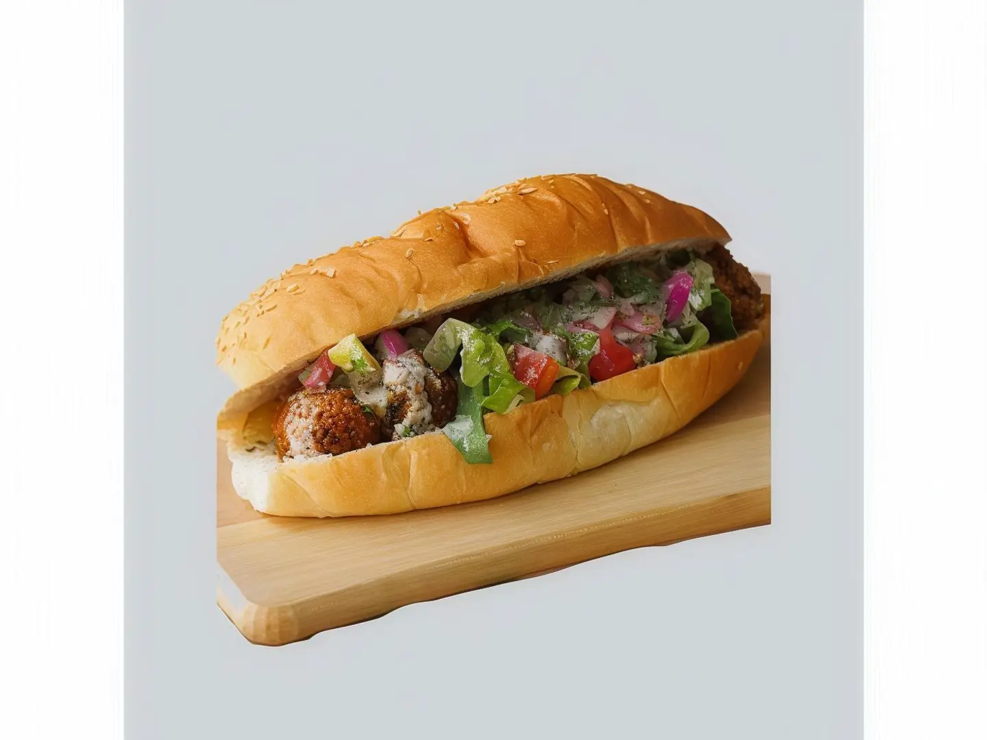 Falafel Samoli Sandwich