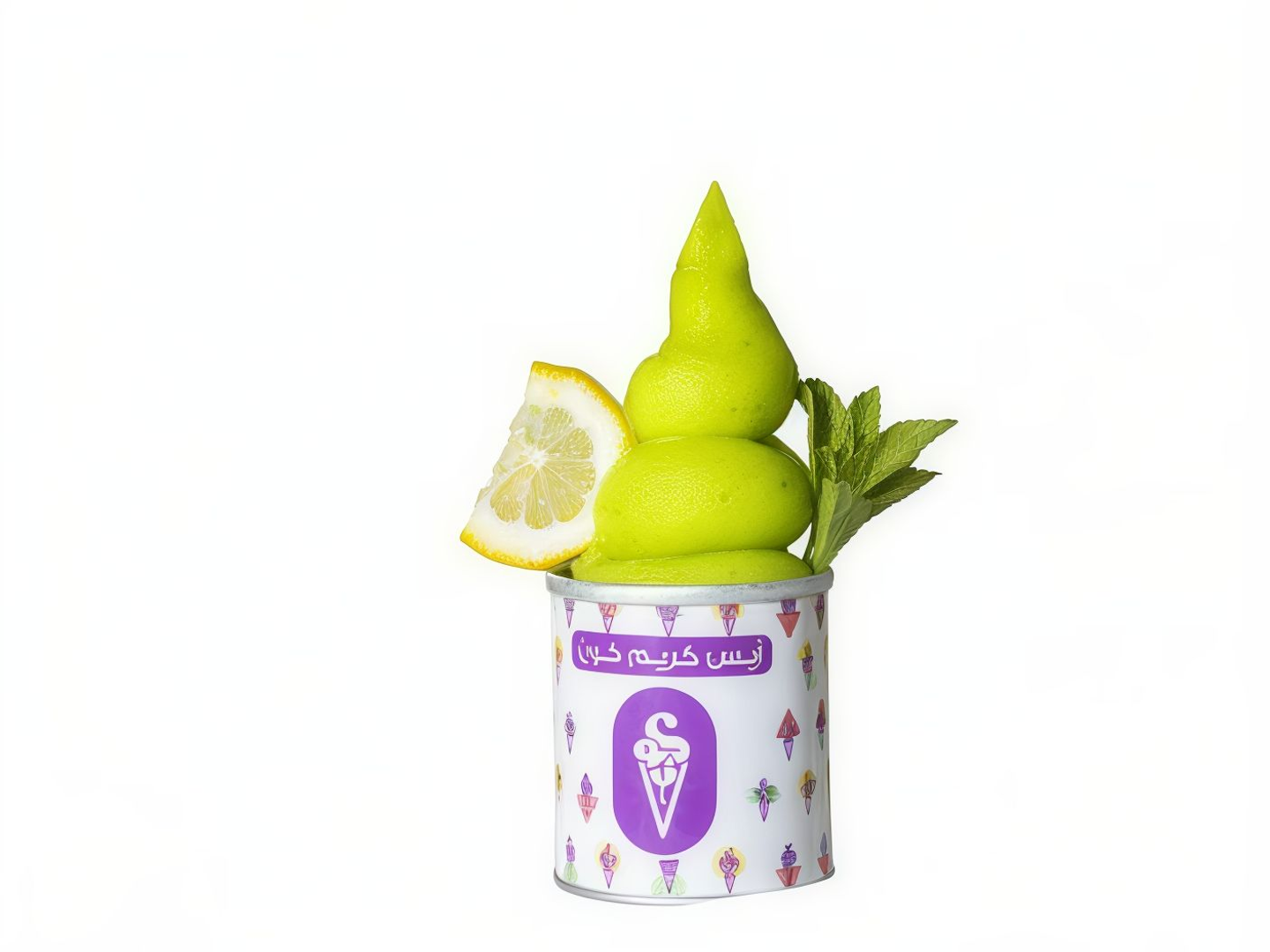 Lemon Mint Ice Cream