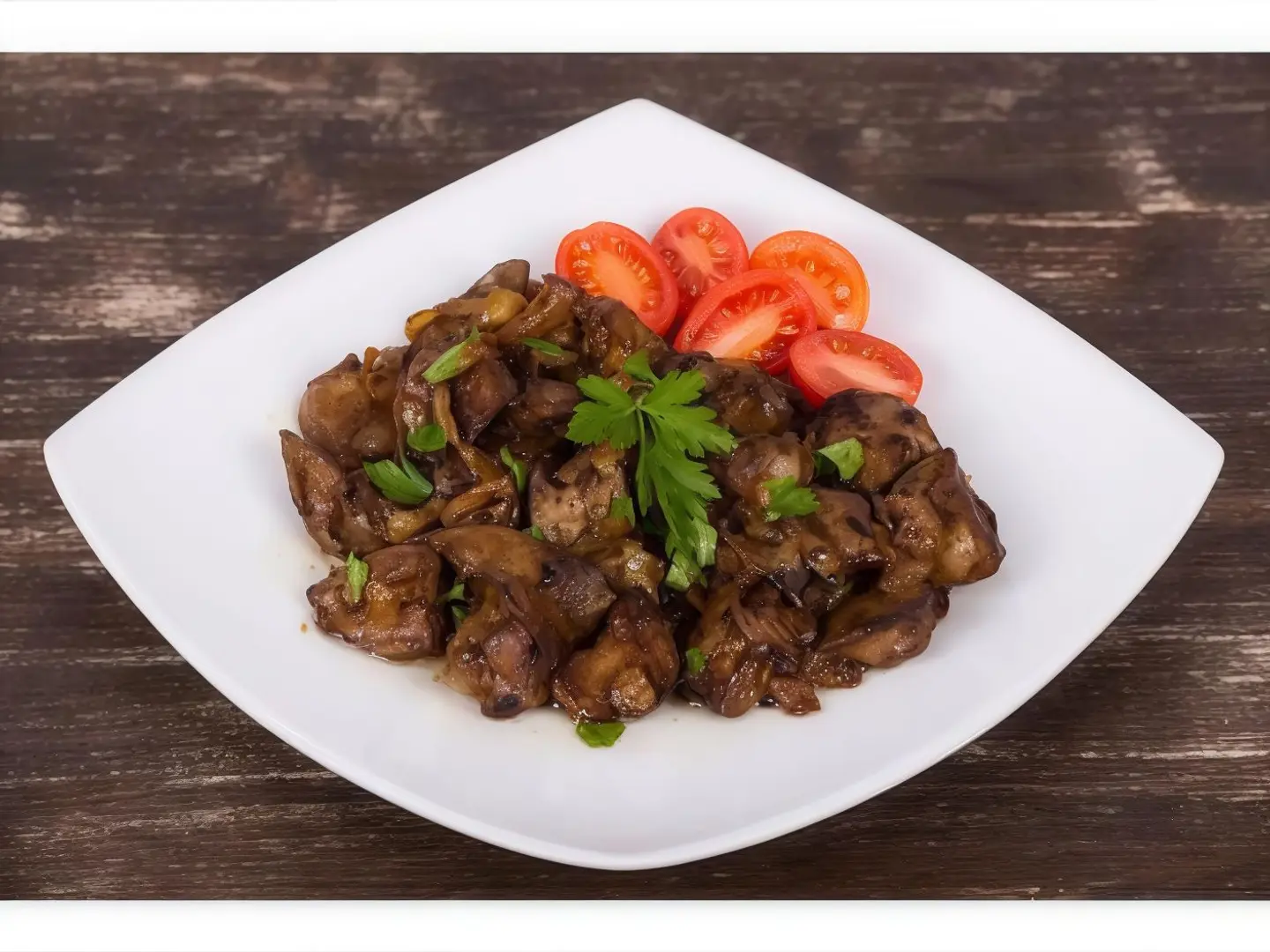 Liver With Chips