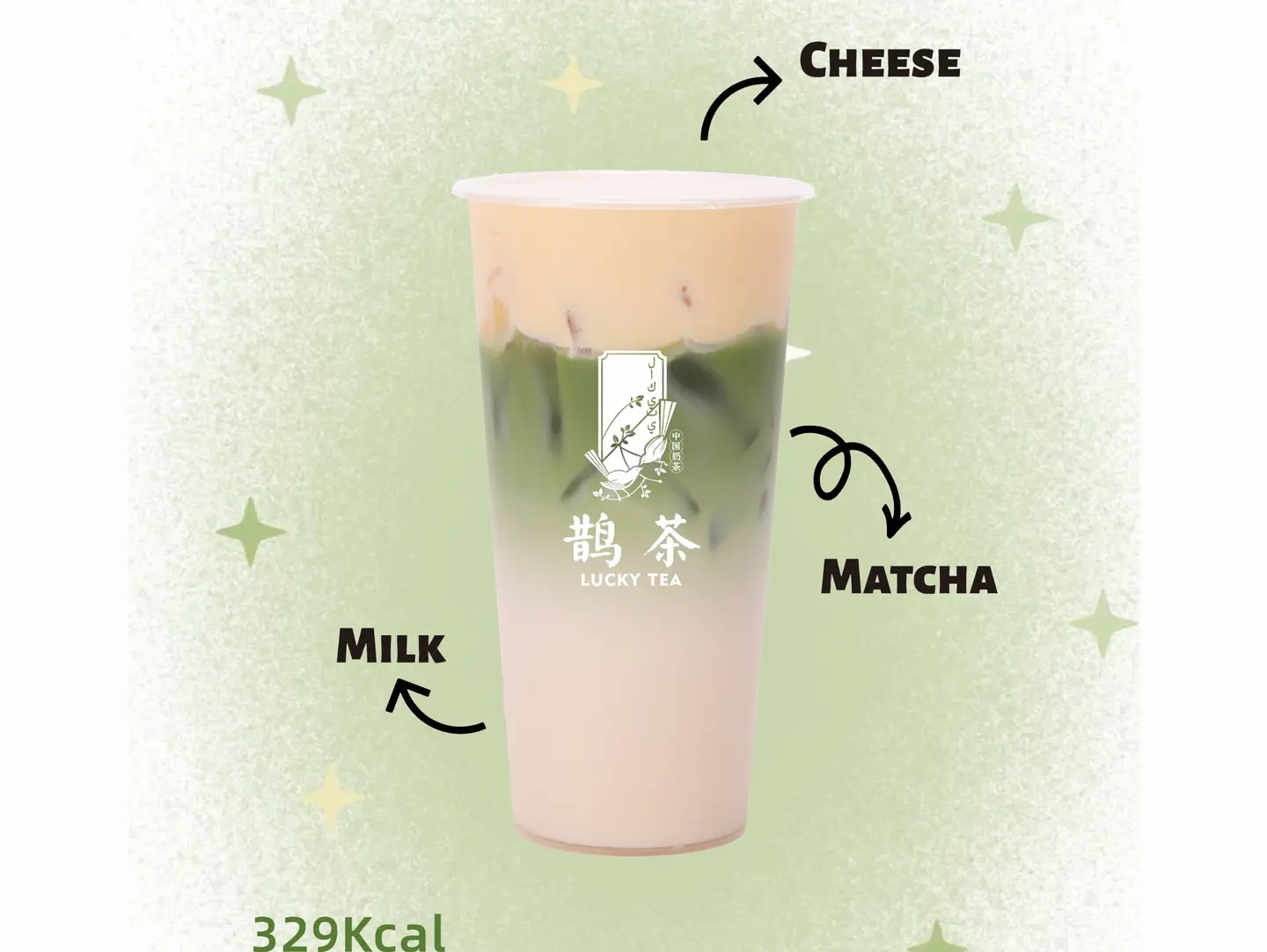 Matcha Cheese Milk Tea