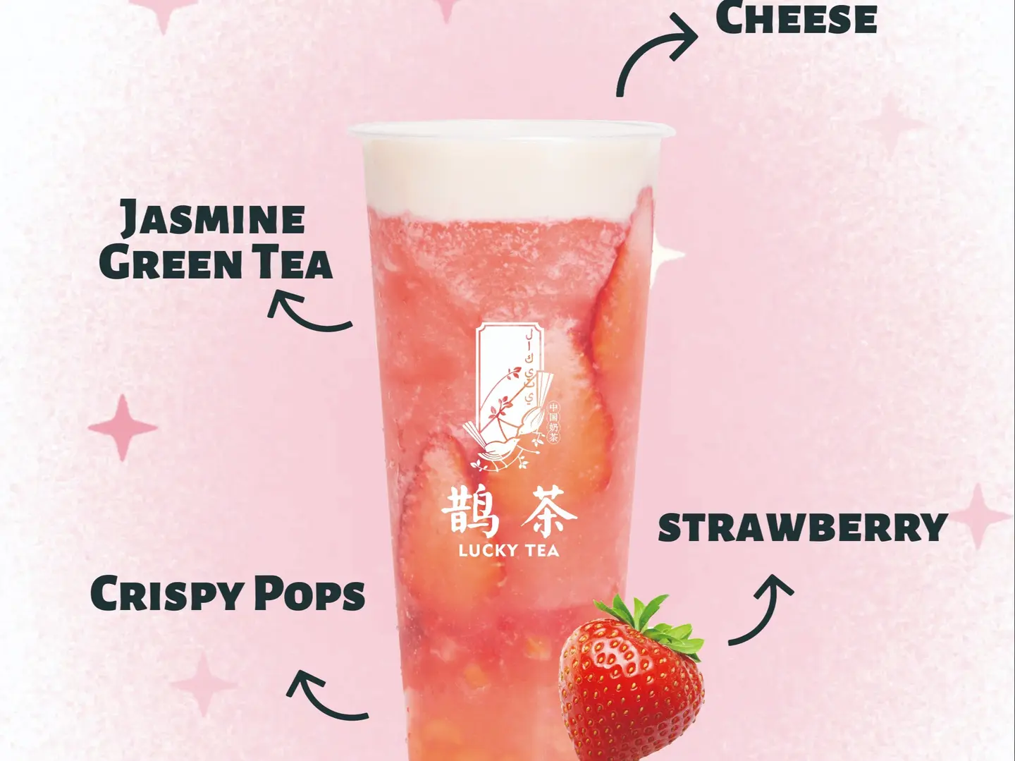 Strawberry With Cheese - Large