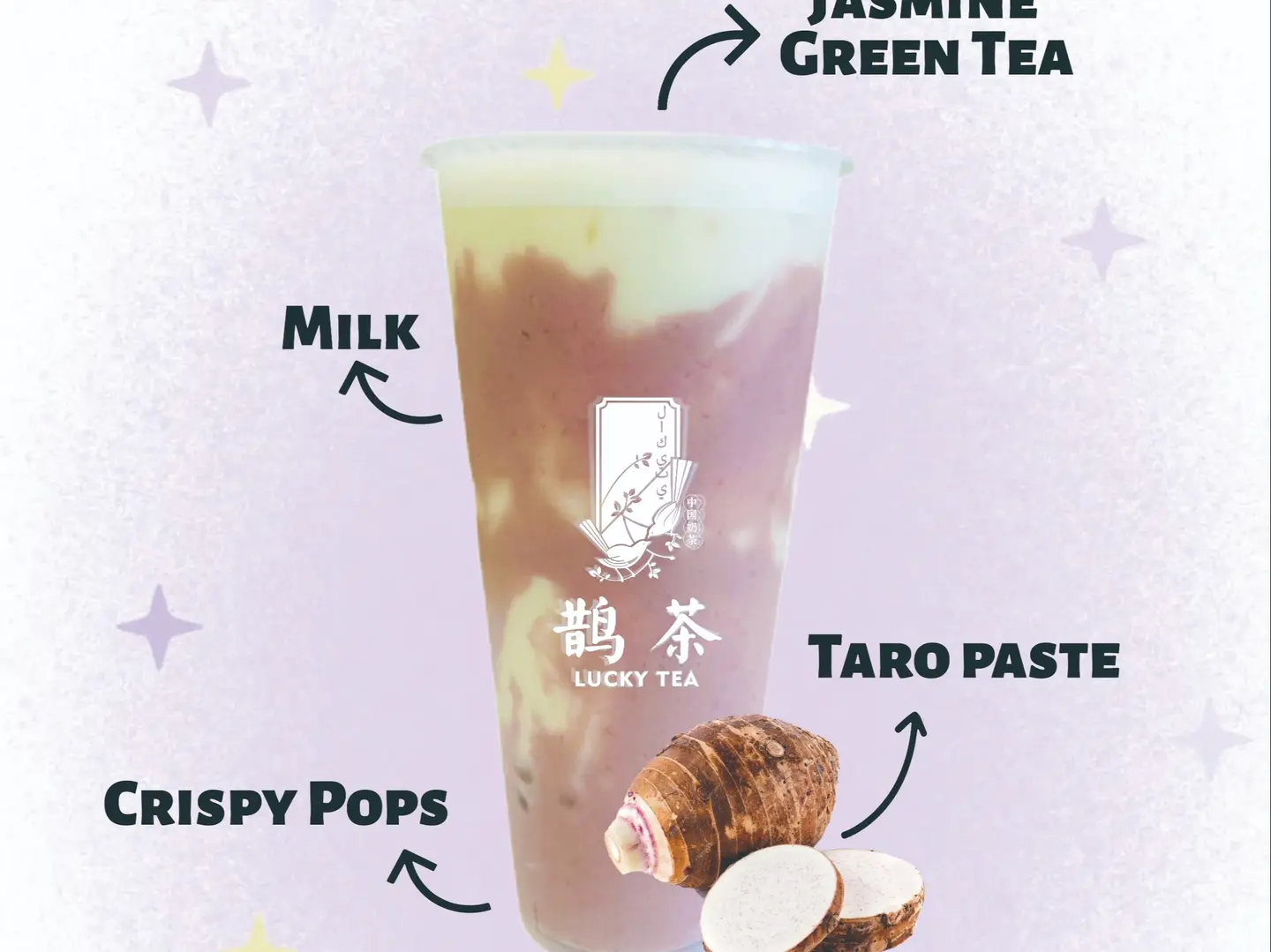 Taro Bobo Milk Tea