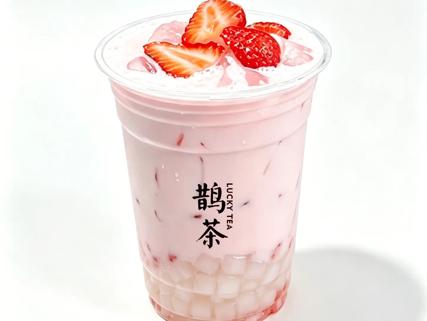Strawberry Milk Green Tea