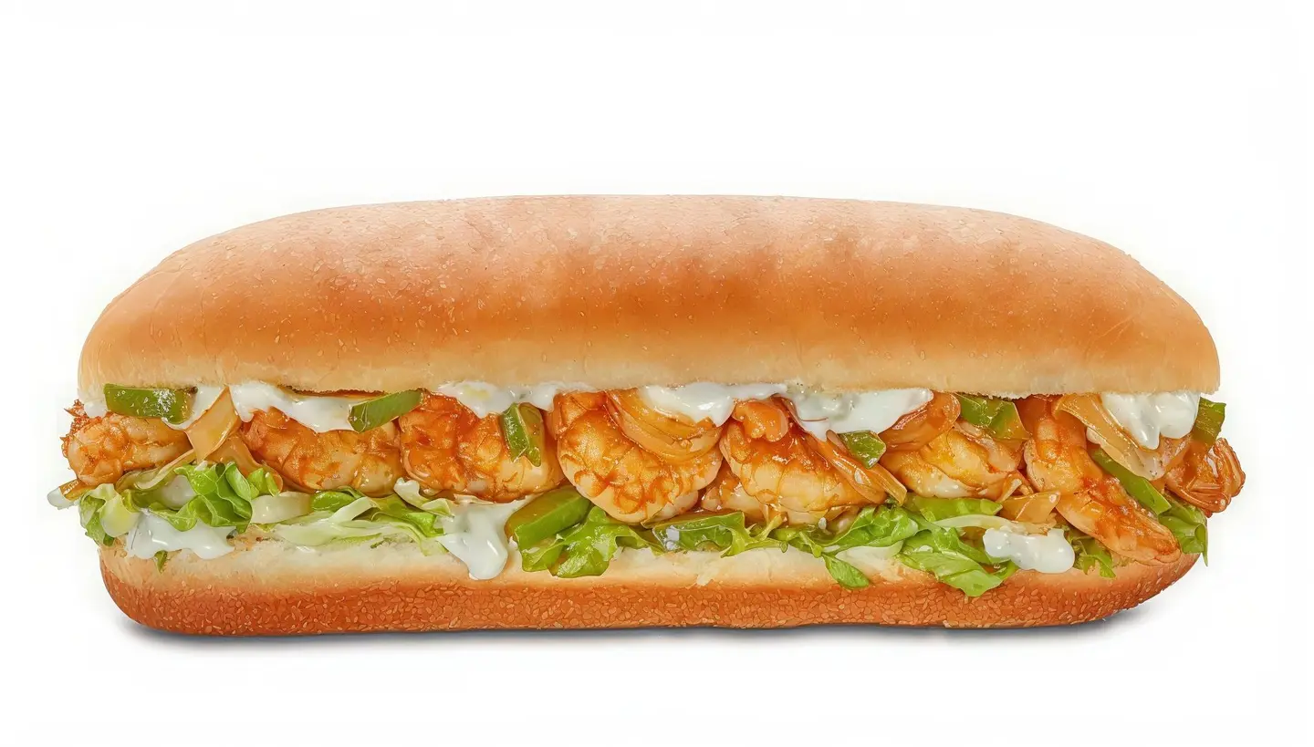 Crispy Shrimps Sandwich