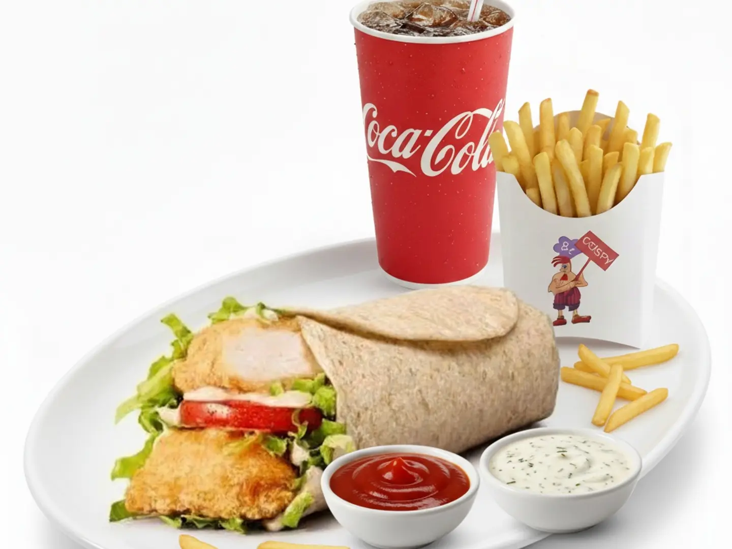 وجبة تورتيلا السمك