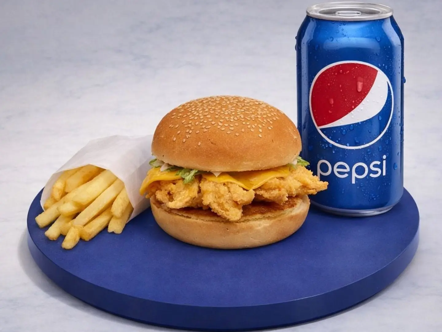 وجبة برجر كرسبي